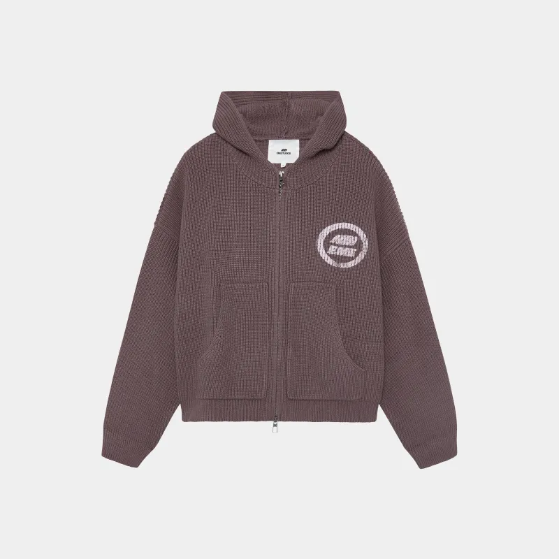 Anon Antracite Knit Full Zip sold by EME STUDIOS