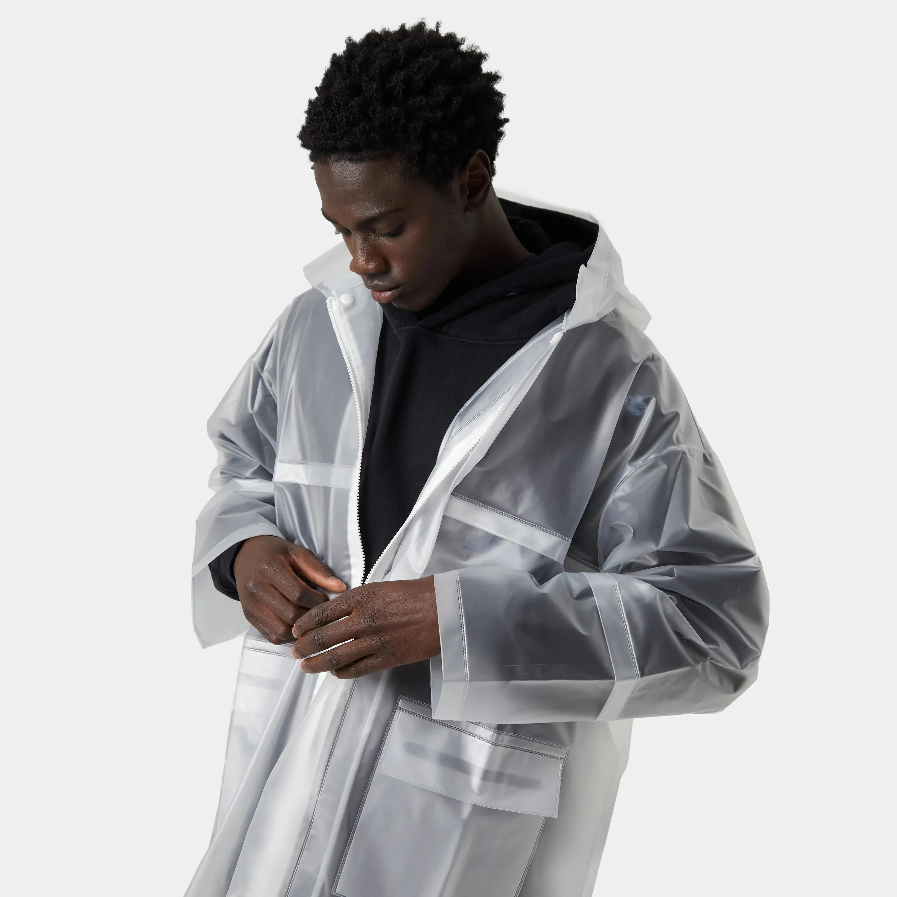 Nighthawk Trench Glass Coat sold by EME STUDIOS product image thumbnail 4