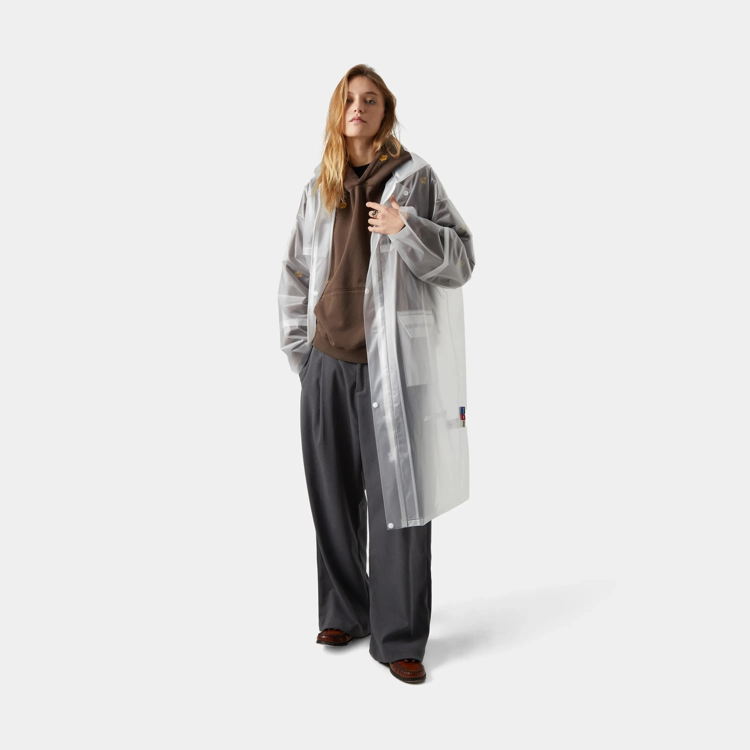 Nighthawk Trench Glass Coat sold by EME STUDIOS product image thumbnail 5