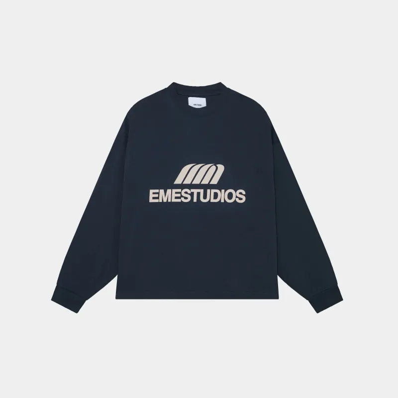 2 Era Navy Long Sleeve sold by EME STUDIOS