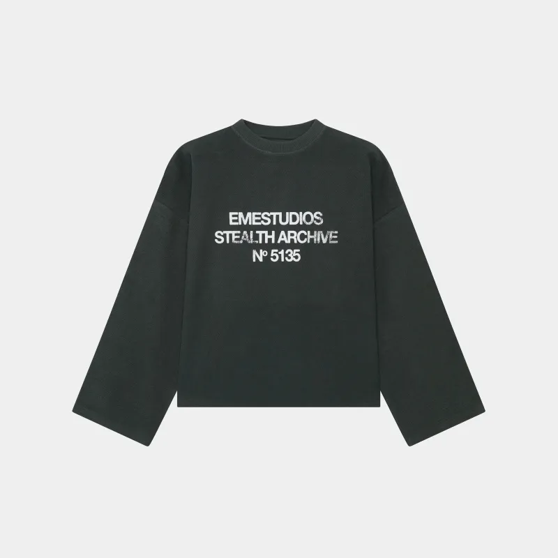 Stealth Hunt Reverse Crewneck sold by EME STUDIOS