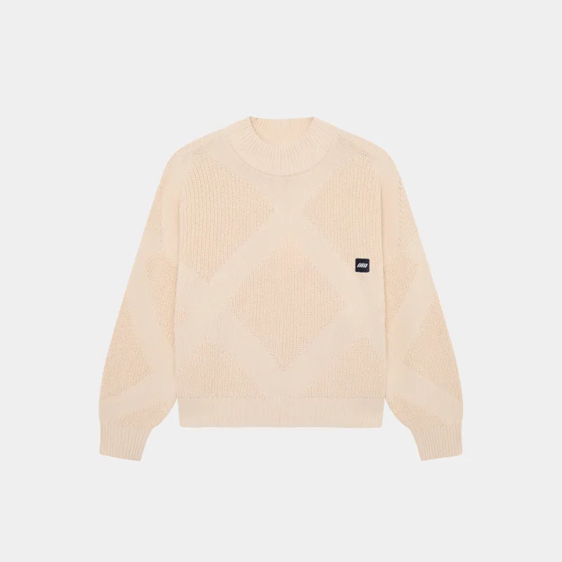 Rhomb Knit Sweater sold by EME STUDIOS