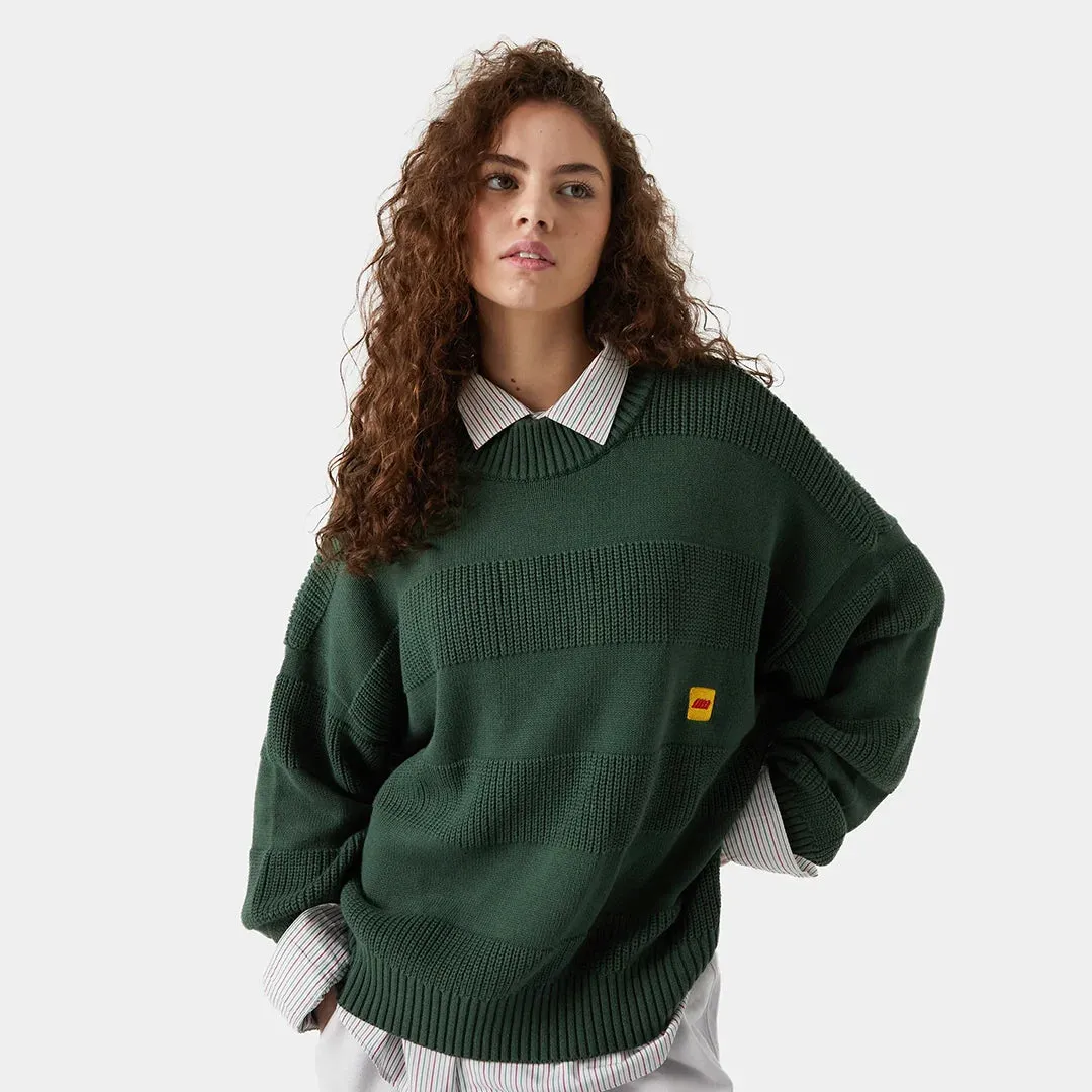 Horizontal Striped Knit Sweater sold by EME STUDIOS product image thumbnail 3