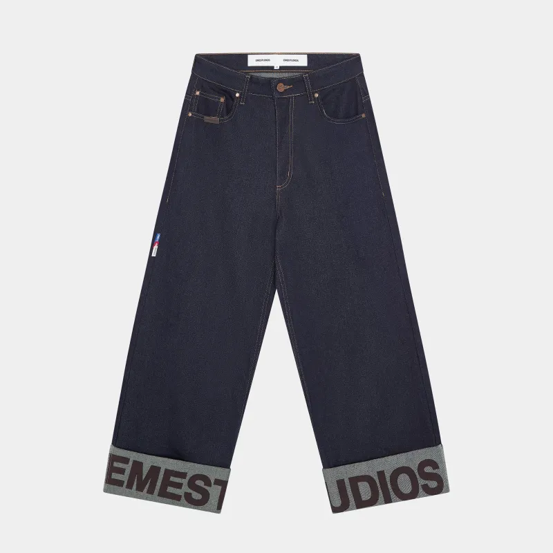 Riot Turned Raw Jeans sold by EME STUDIOS