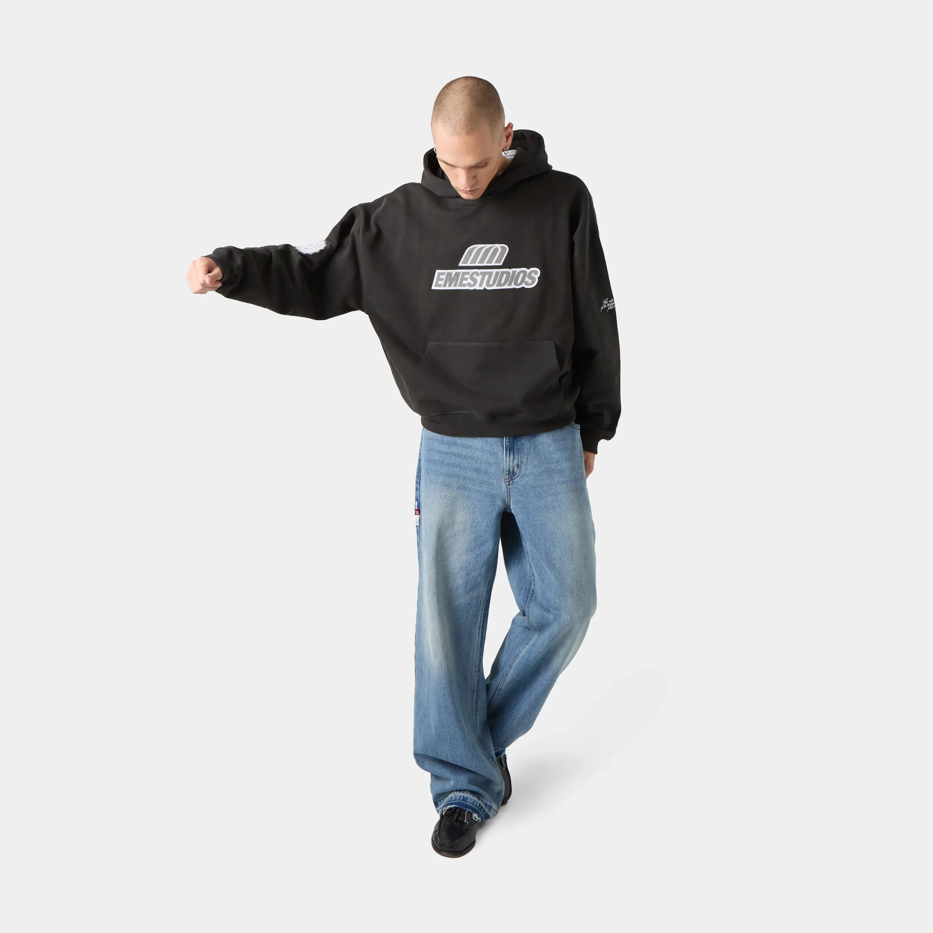 Riot Shadow Oversized Hoodie sold by EME STUDIOS product image thumbnail 2