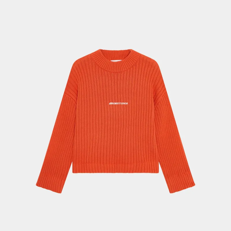 Riot Knit Brick Baggy Sweater sold by EME STUDIOS