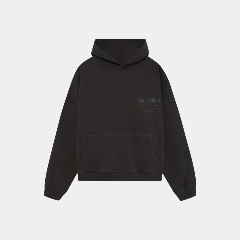 Off Pressure Ebony Oversized Hoodie sold by EME STUDIOS