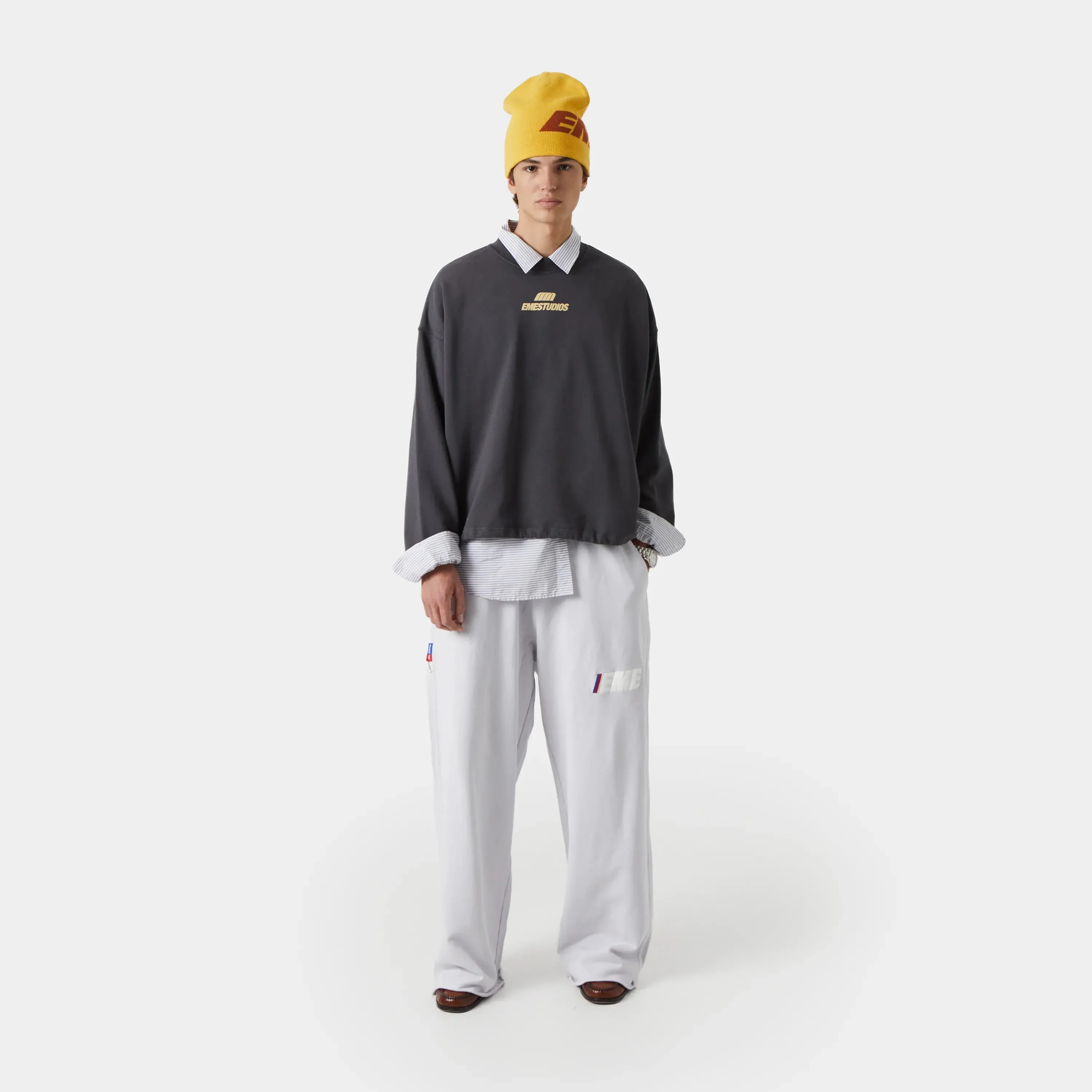 Spark Baggy Grey Sweatpants sold by EME STUDIOS product image thumbnail 2