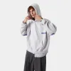 Yalo Heather Grey Oversized Hoodie sold by EME STUDIOS