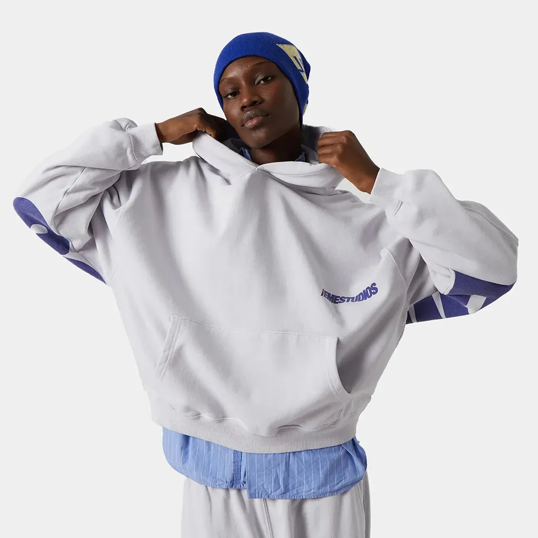 Yalo Heather Grey Oversized Hoodie sold by EME STUDIOS product image thumbnail 3