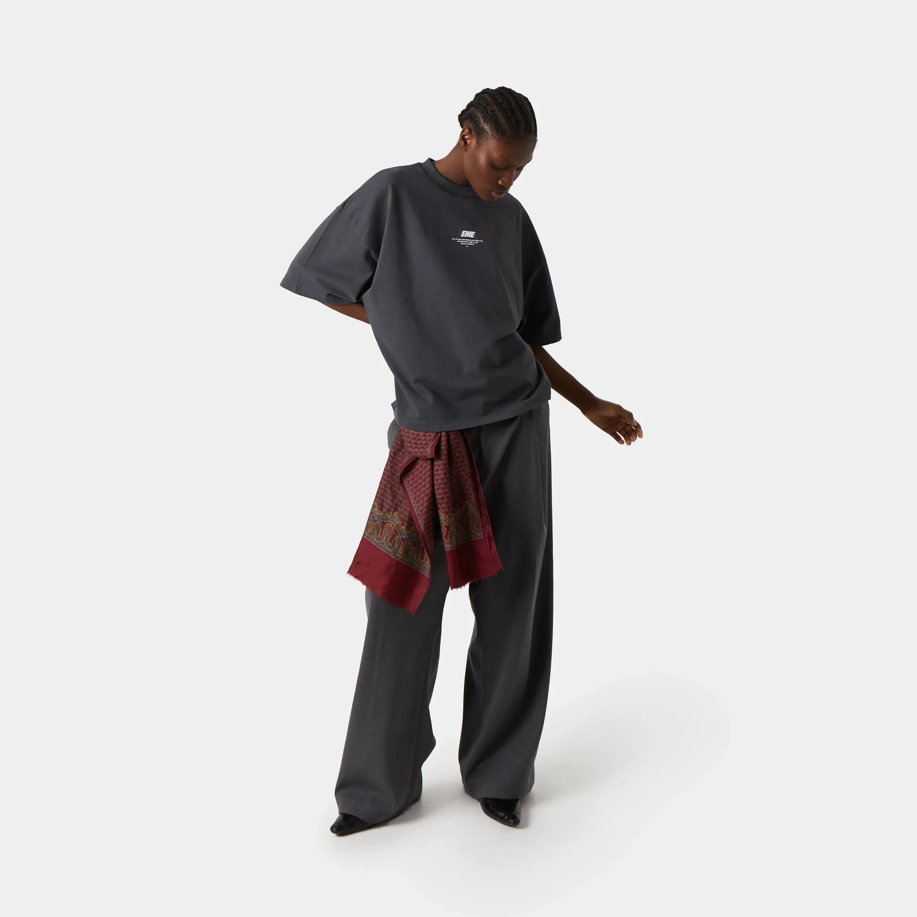 Spark Shadow Oversized Tee sold by EME STUDIOS product image thumbnail 4