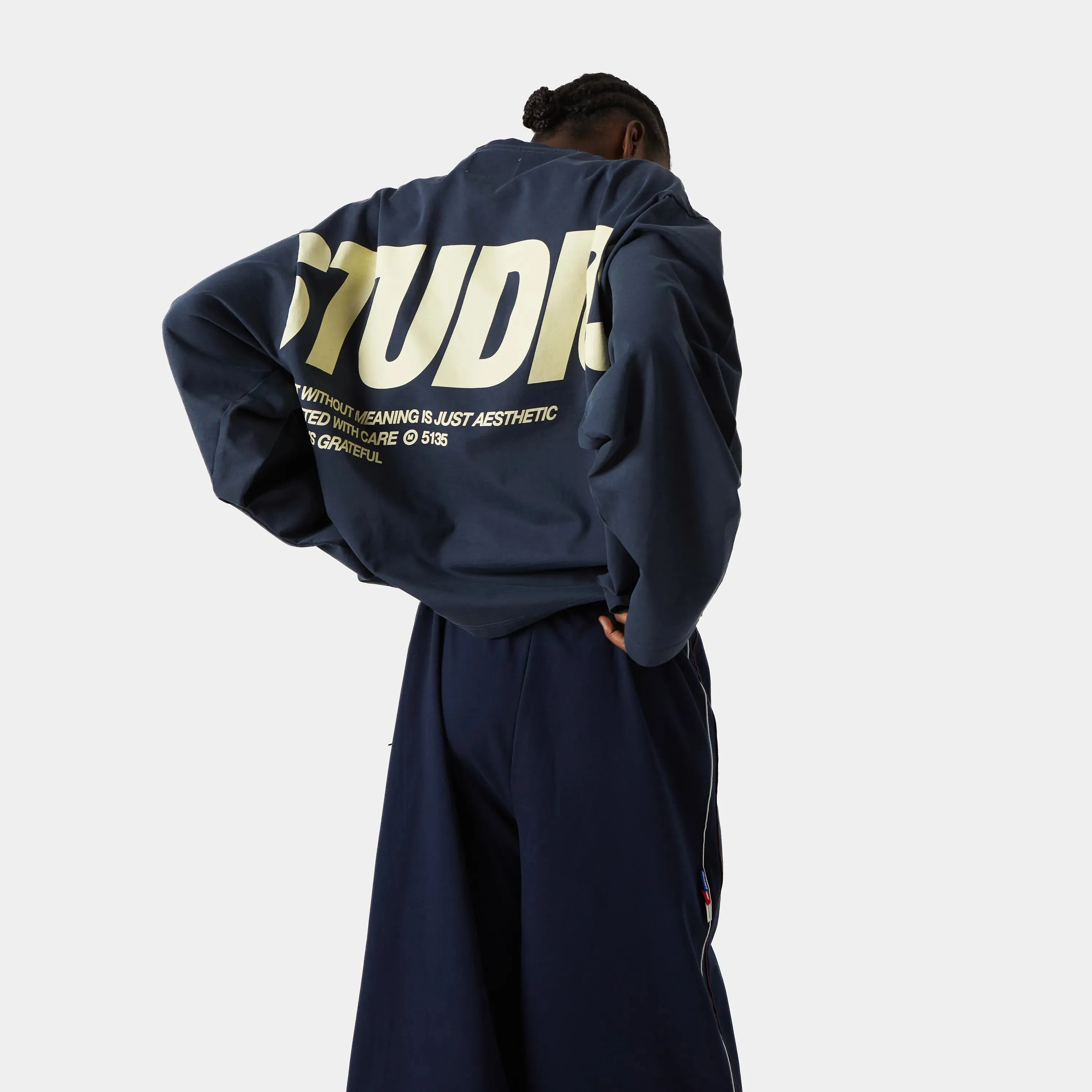 Thrill Navy Long Sleeve sold by EME STUDIOS product image thumbnail 5