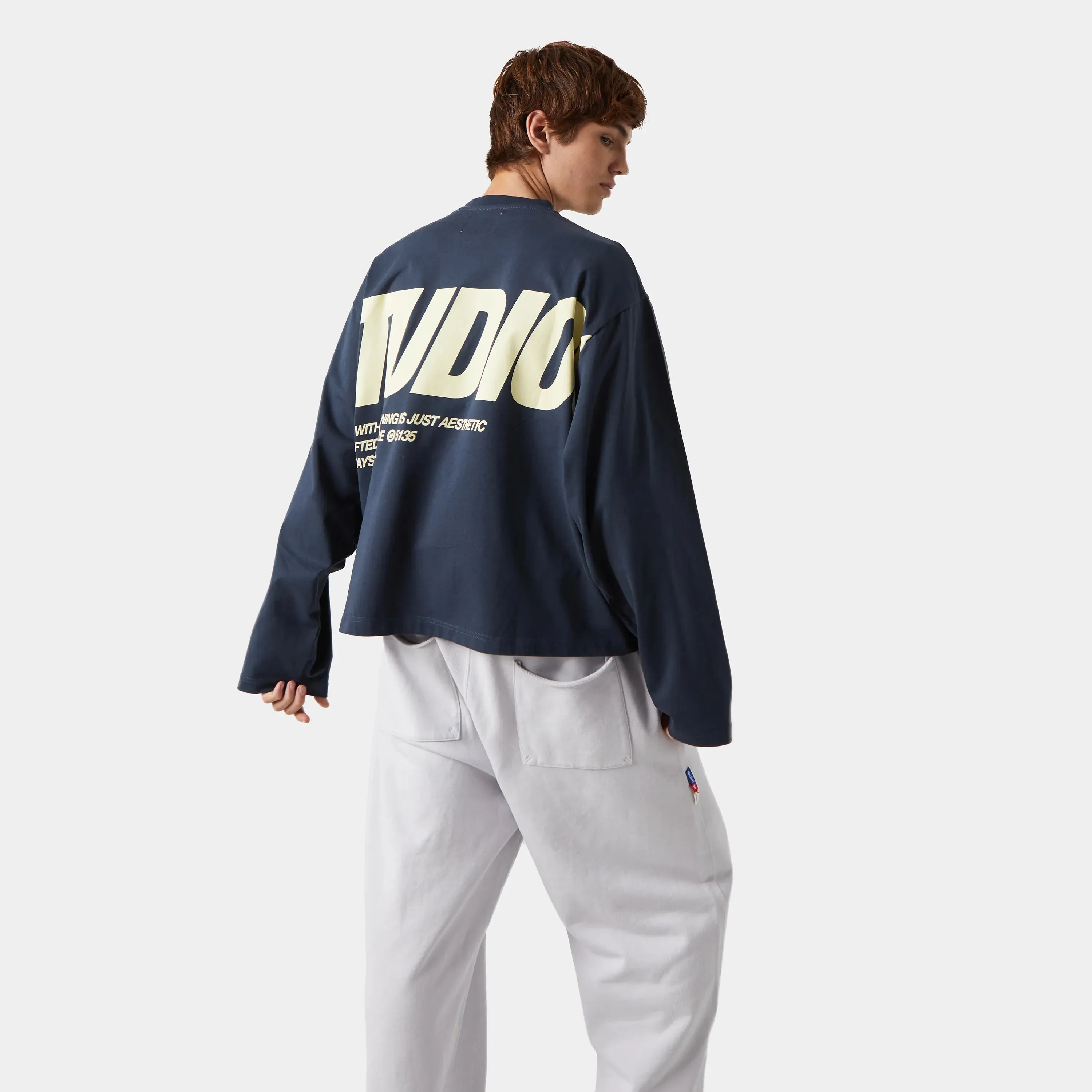 Thrill Navy Long Sleeve sold by EME STUDIOS product image thumbnail 2