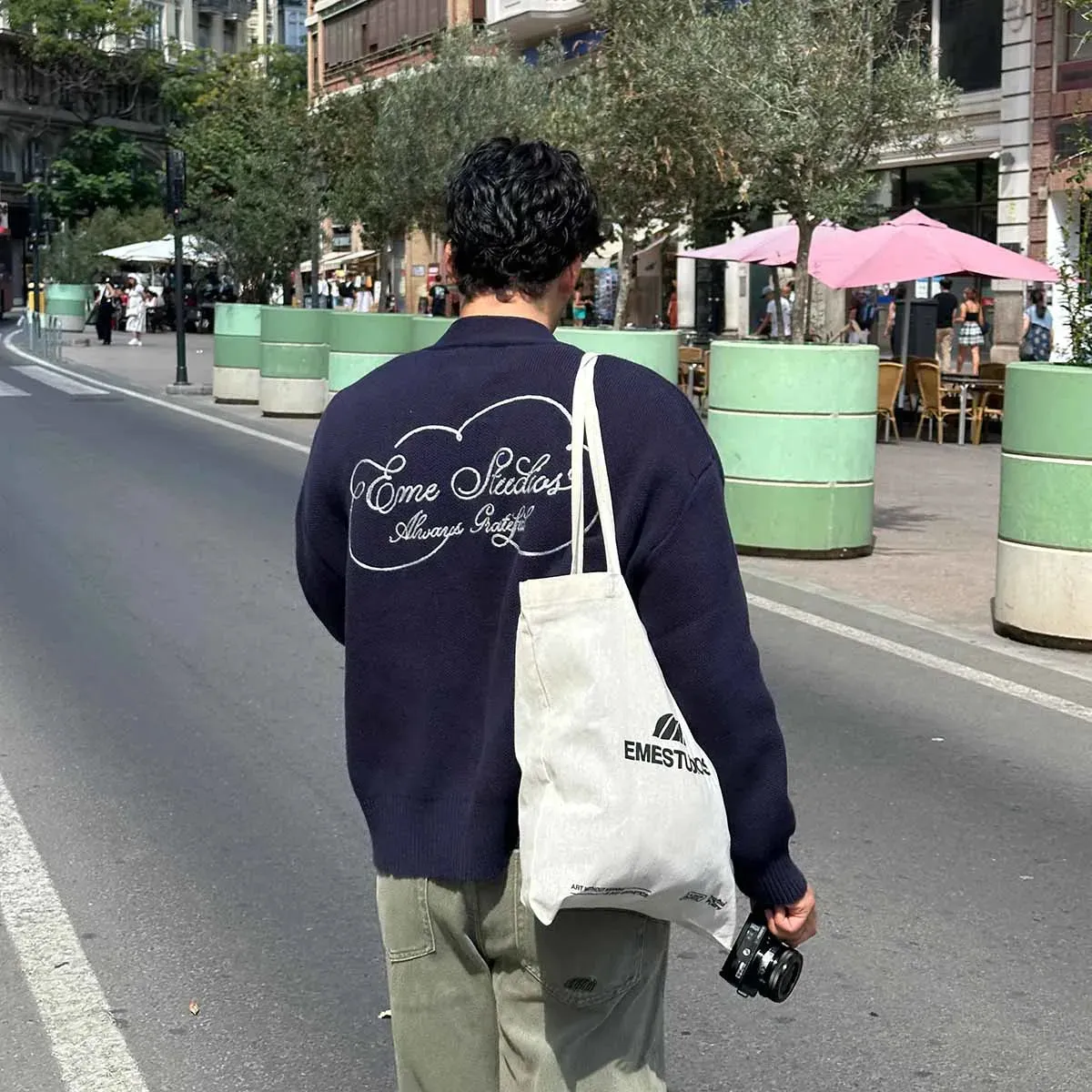 Elds Rib Cardigan sold by EME STUDIOS product image thumbnail 2