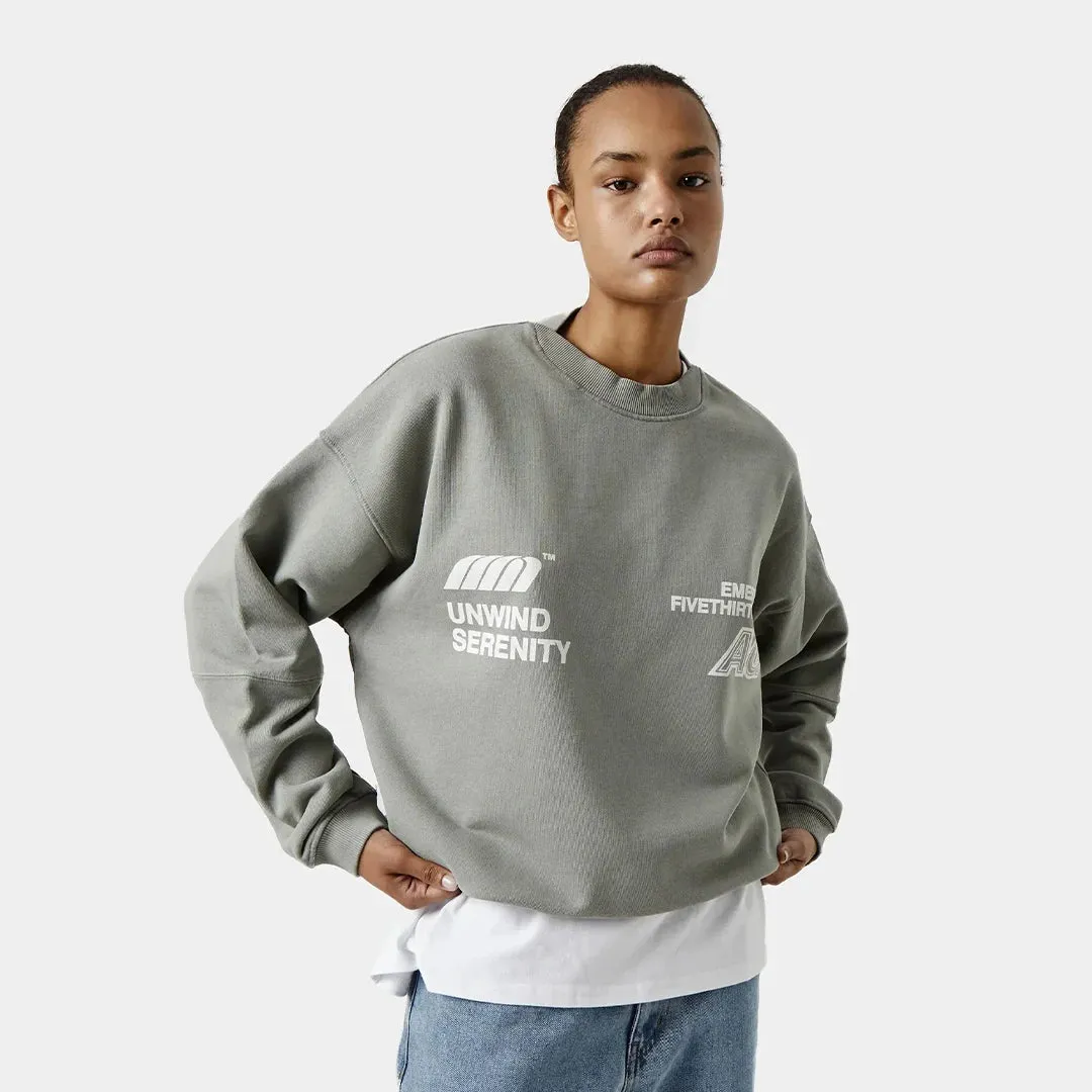 Serenity Pebble Oversized Crewneck sold by EME STUDIOS product image thumbnail 3