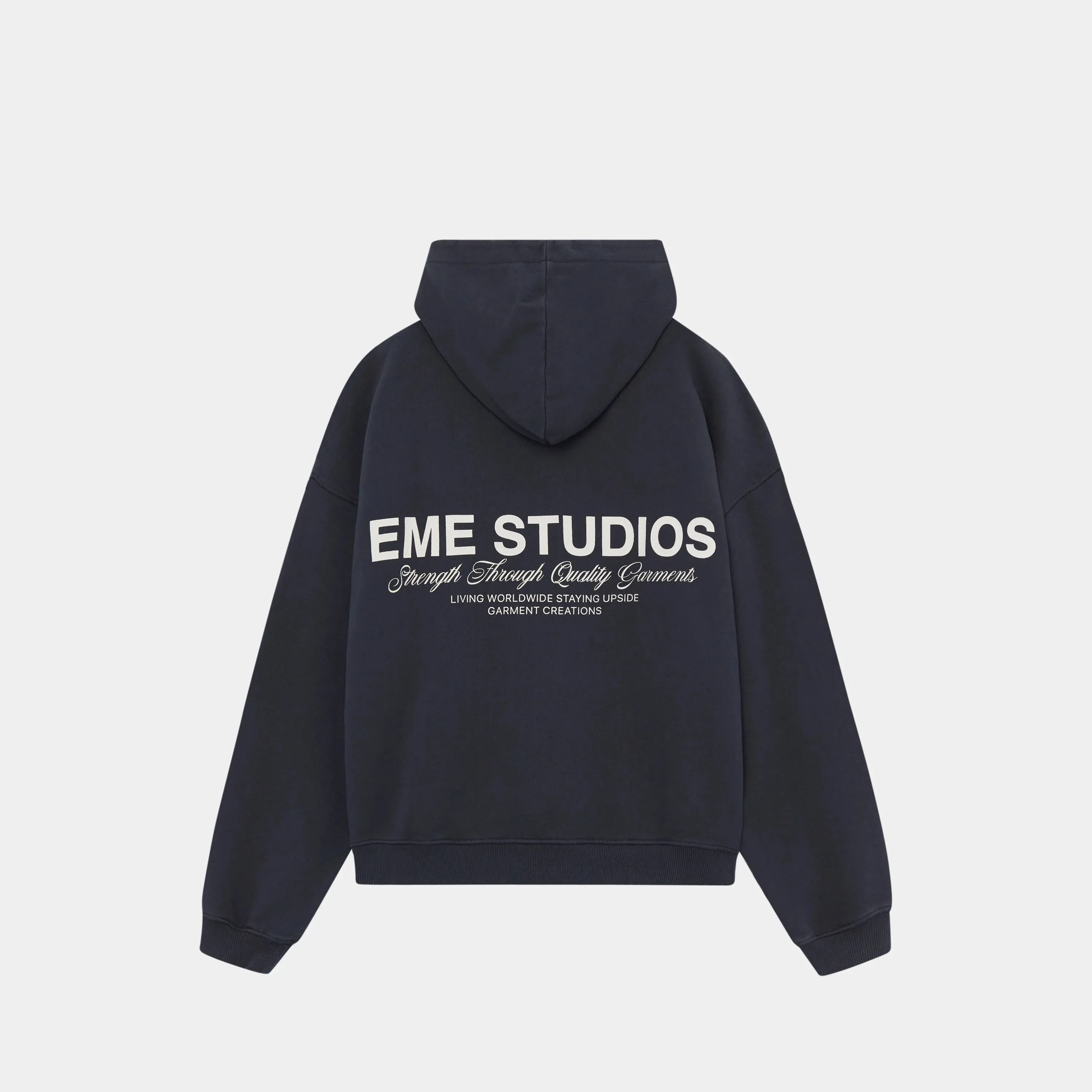 Iconic Navy Oversized Hoodie sold by EME STUDIOS