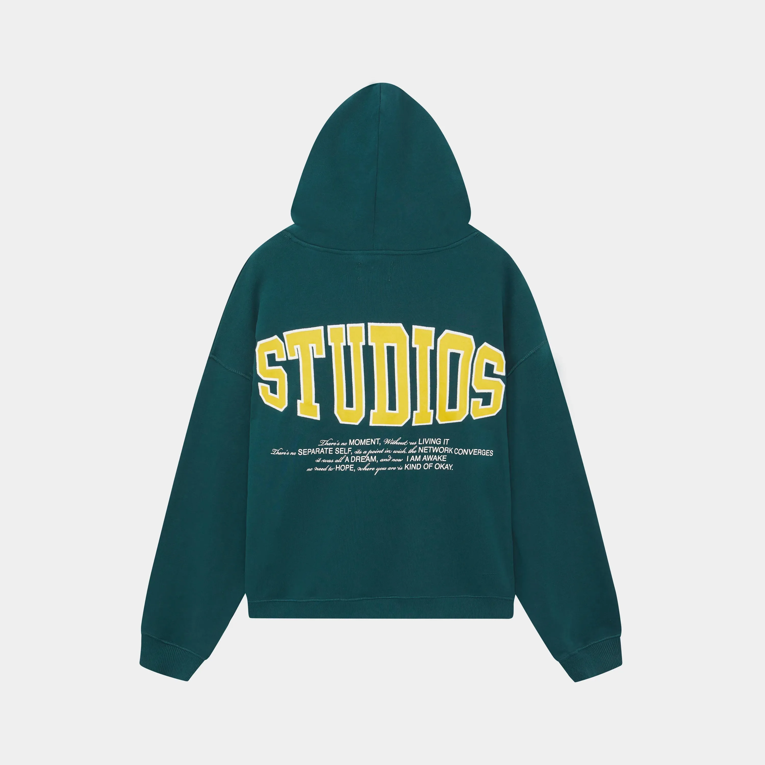 Wrap Up Petrol Oversized Hoodie sold by EME STUDIOS