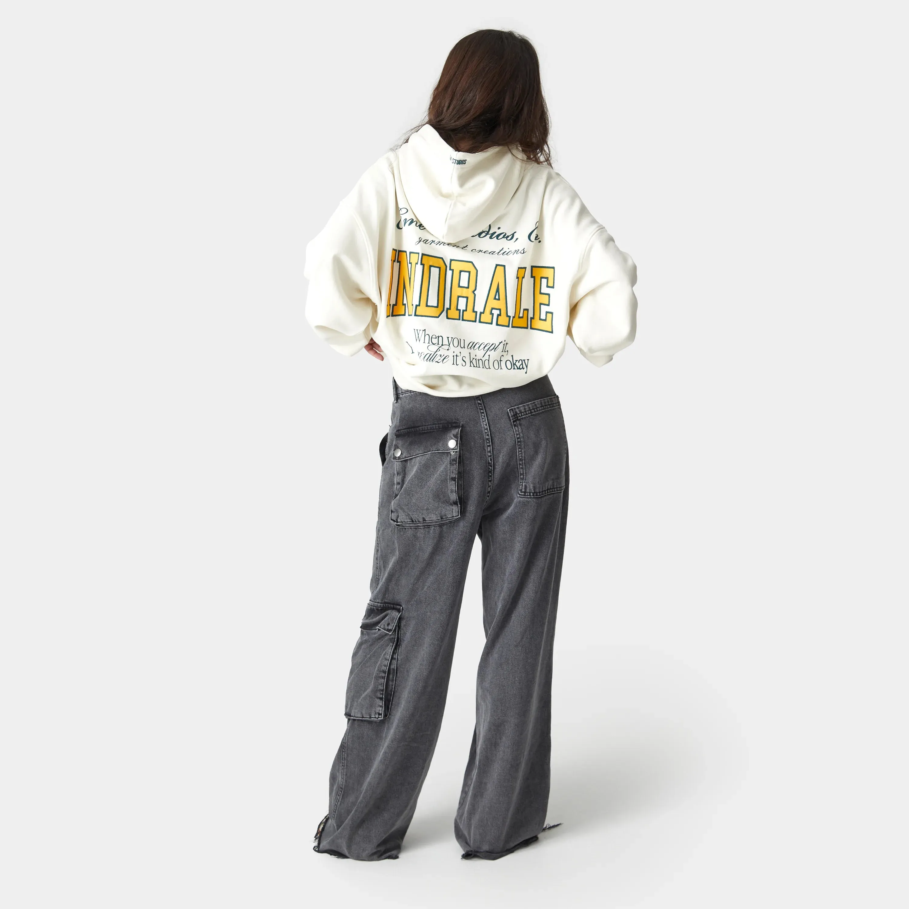 Acceptance Off Sand Oversized Hoodie sold by EME STUDIOS product image thumbnail 5