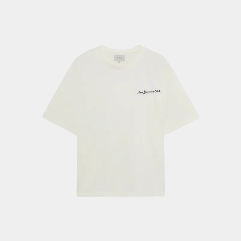 Loungewear Cream Oversized Tee sold by EME STUDIOS