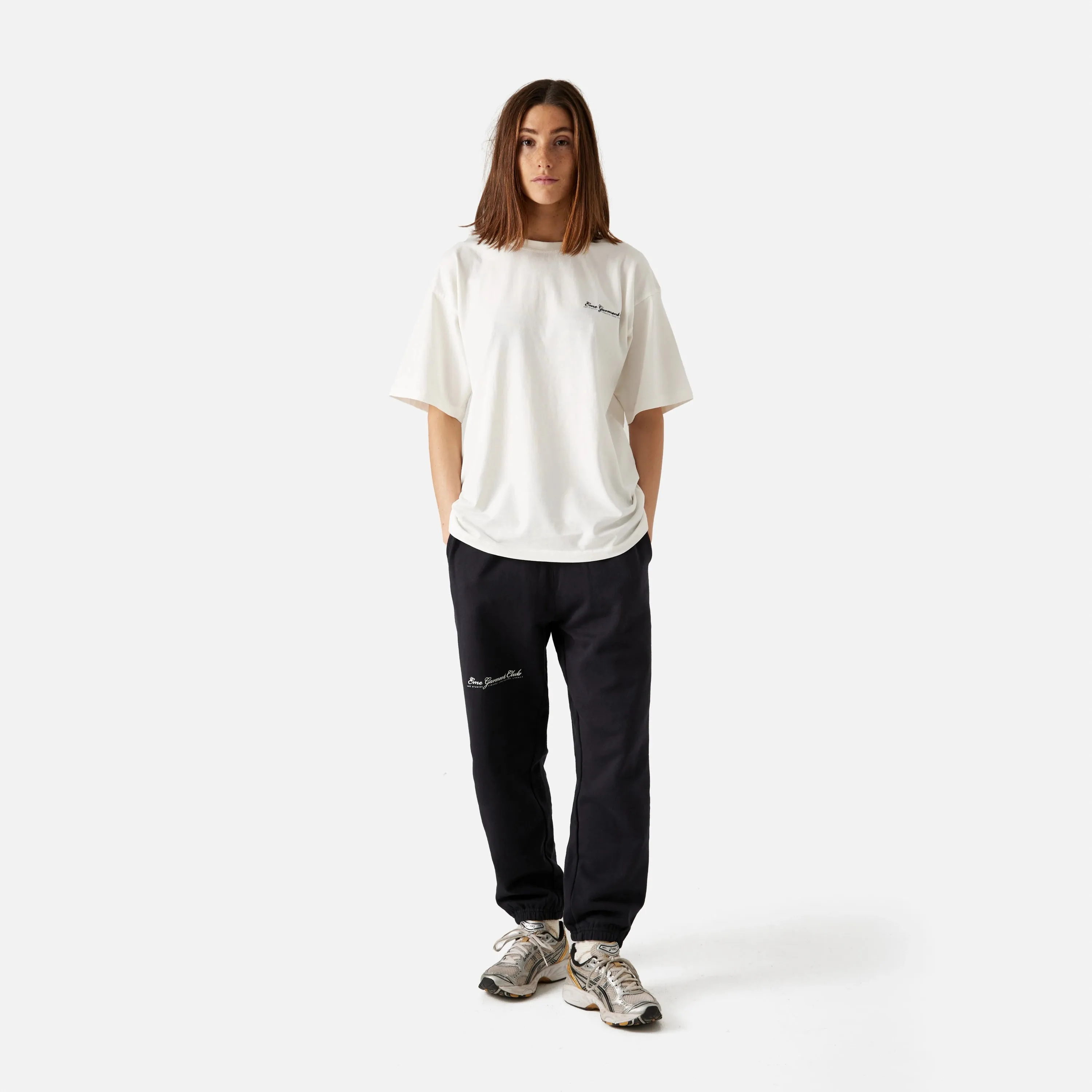 Loungewear Cream Oversized Tee sold by EME STUDIOS product image thumbnail 2