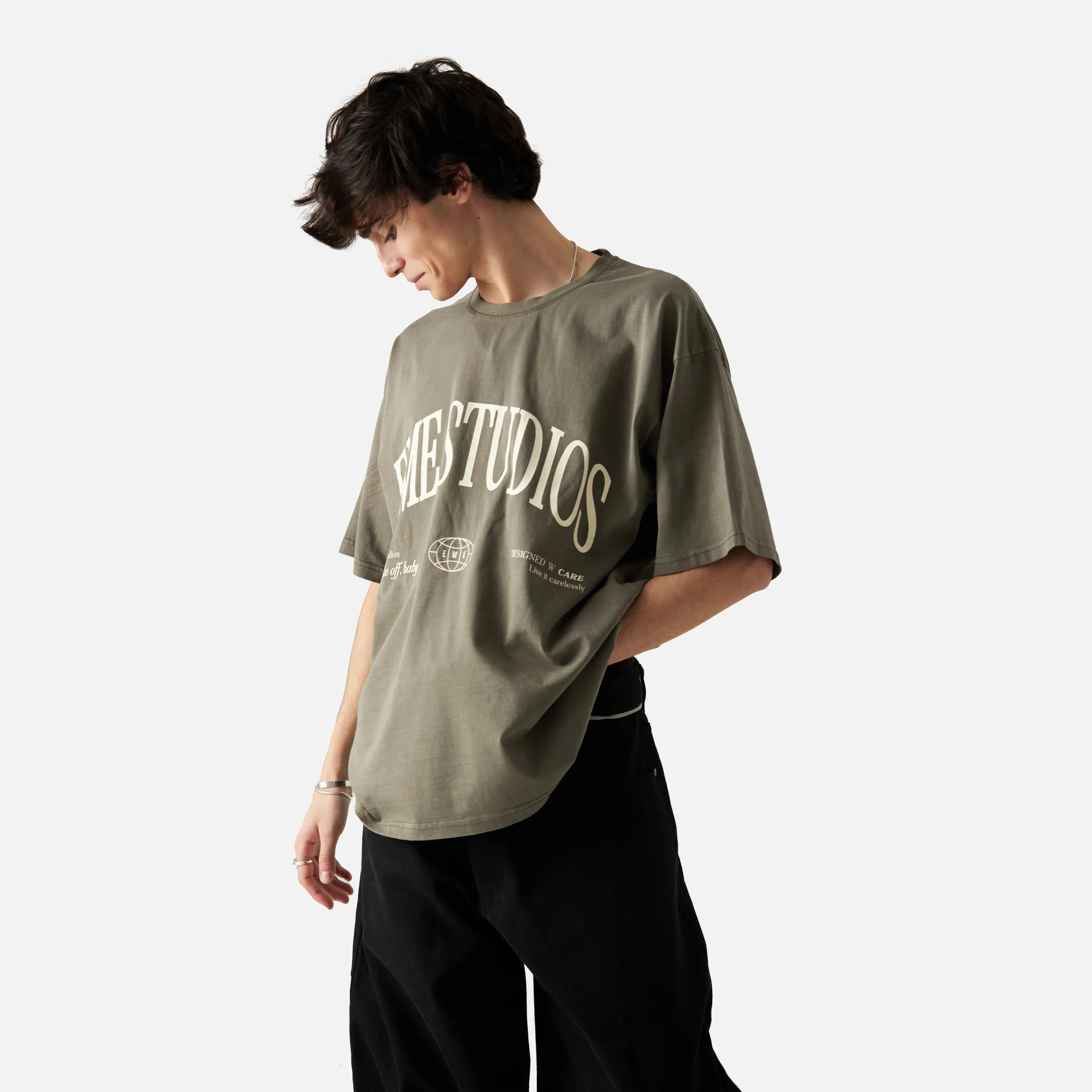 Airline Laurel Oversized Tee sold by EME STUDIOS product image thumbnail 3