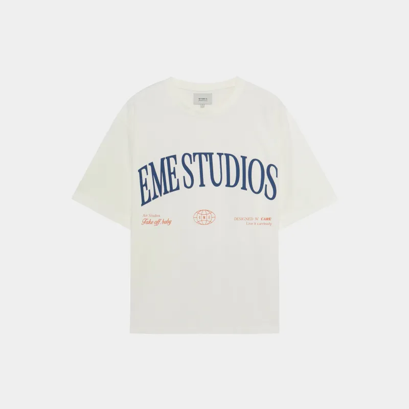 Airline Cream Oversized Tee sold by EME STUDIOS