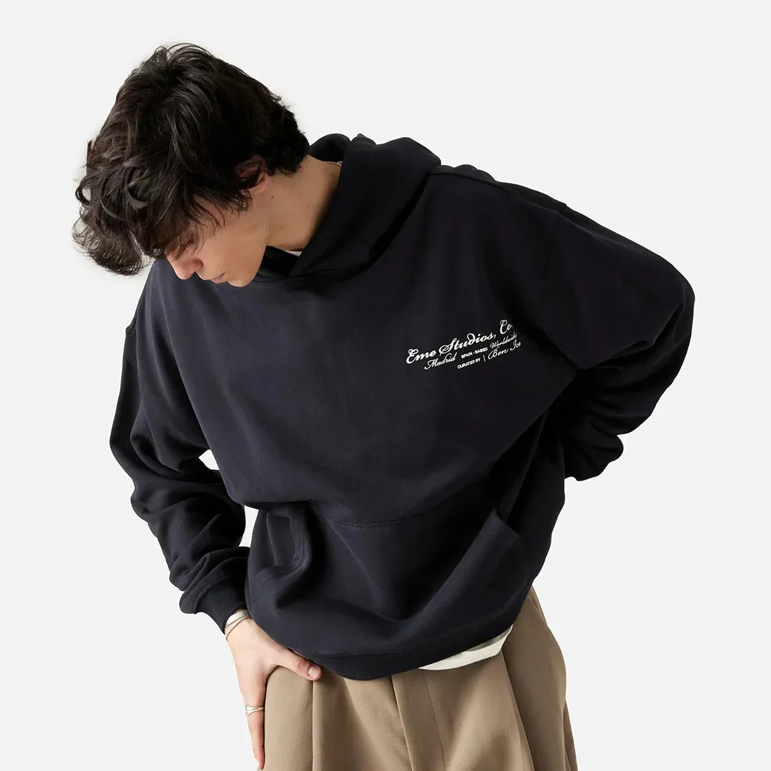 5135 Navy Oversized Hoodie sold by EME STUDIOS product image thumbnail 3