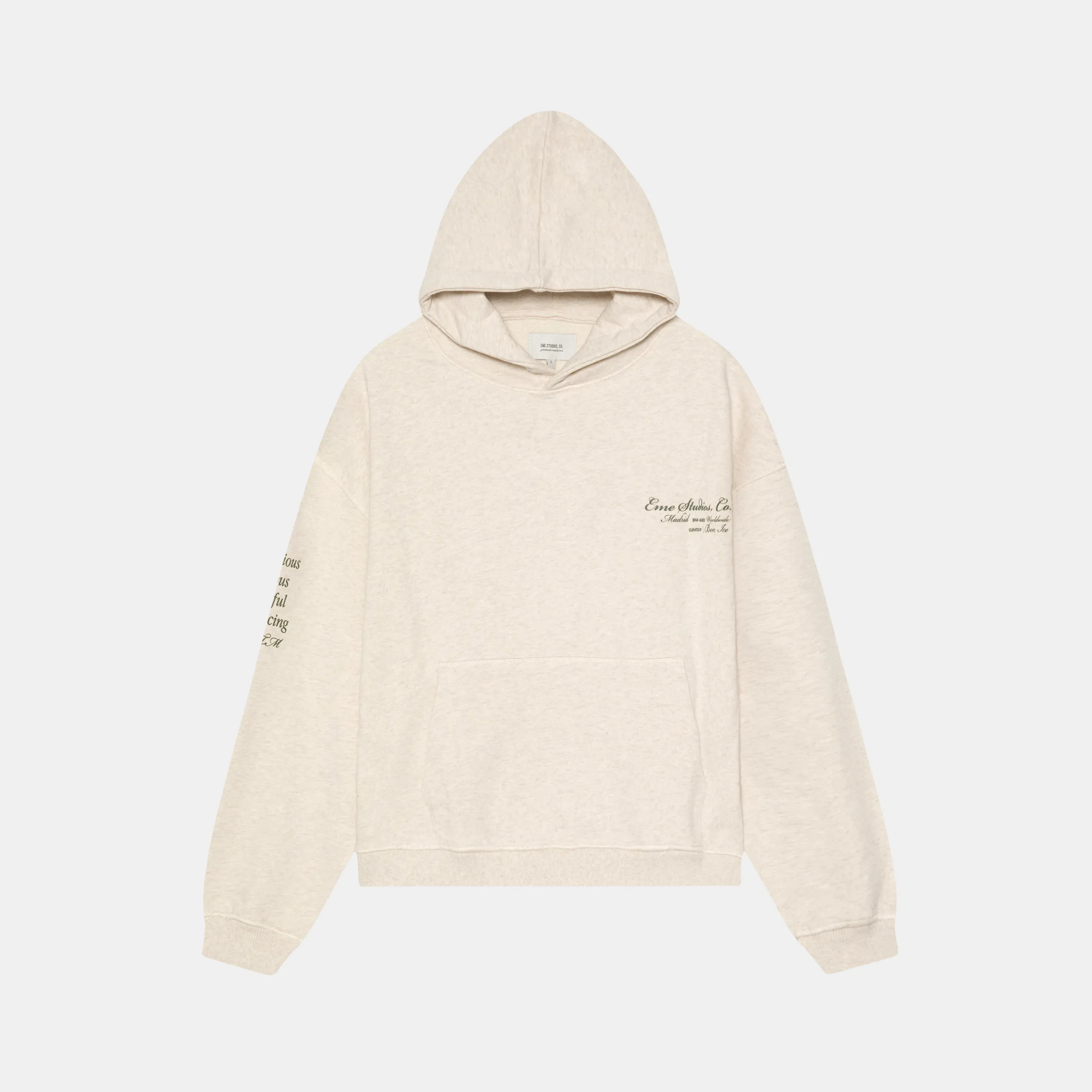 5135 Off Sand Oversized Hoodie sold by EME STUDIOS product image thumbnail 2
