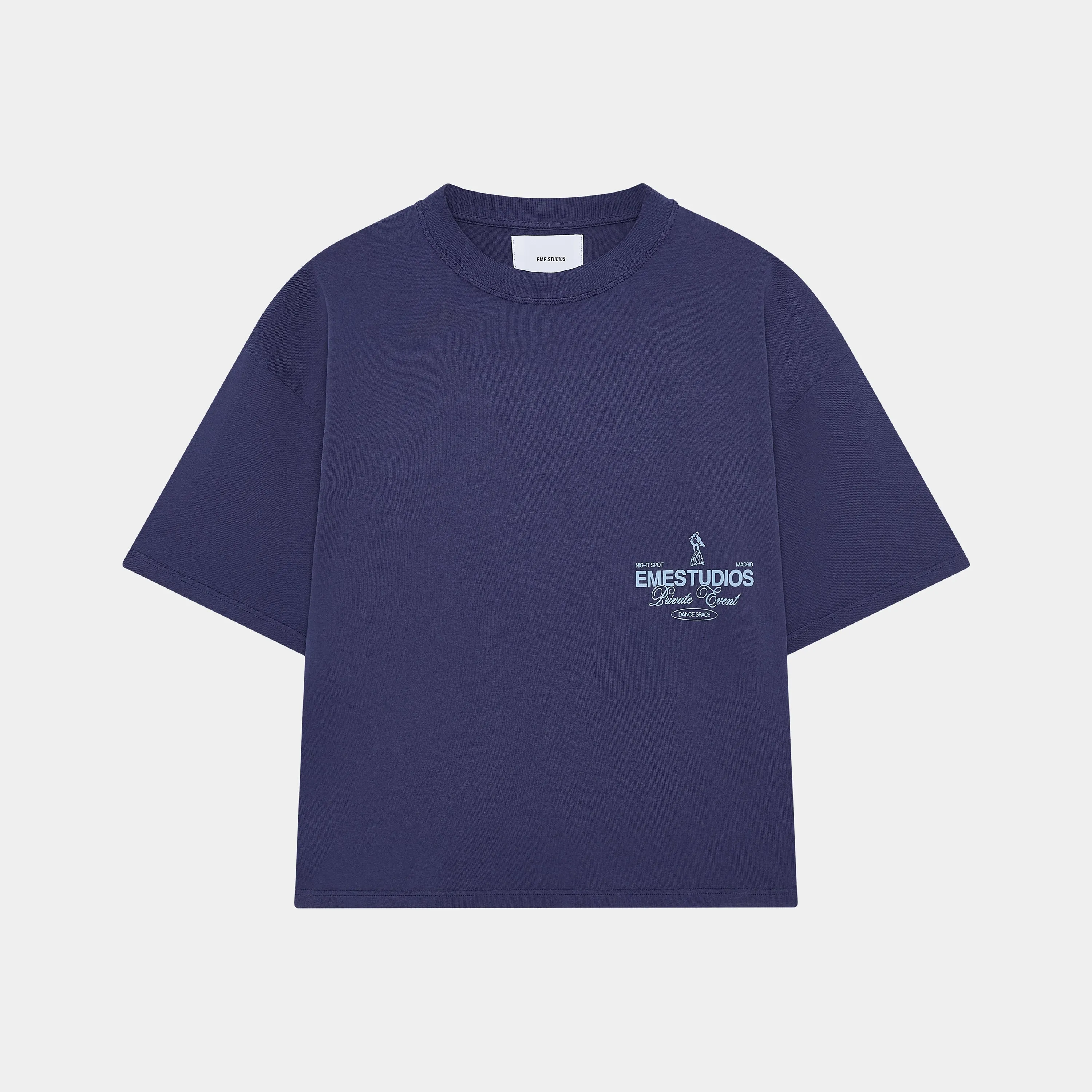 Disco Indigo Oversized tee sold by EME STUDIOS product image thumbnail 2