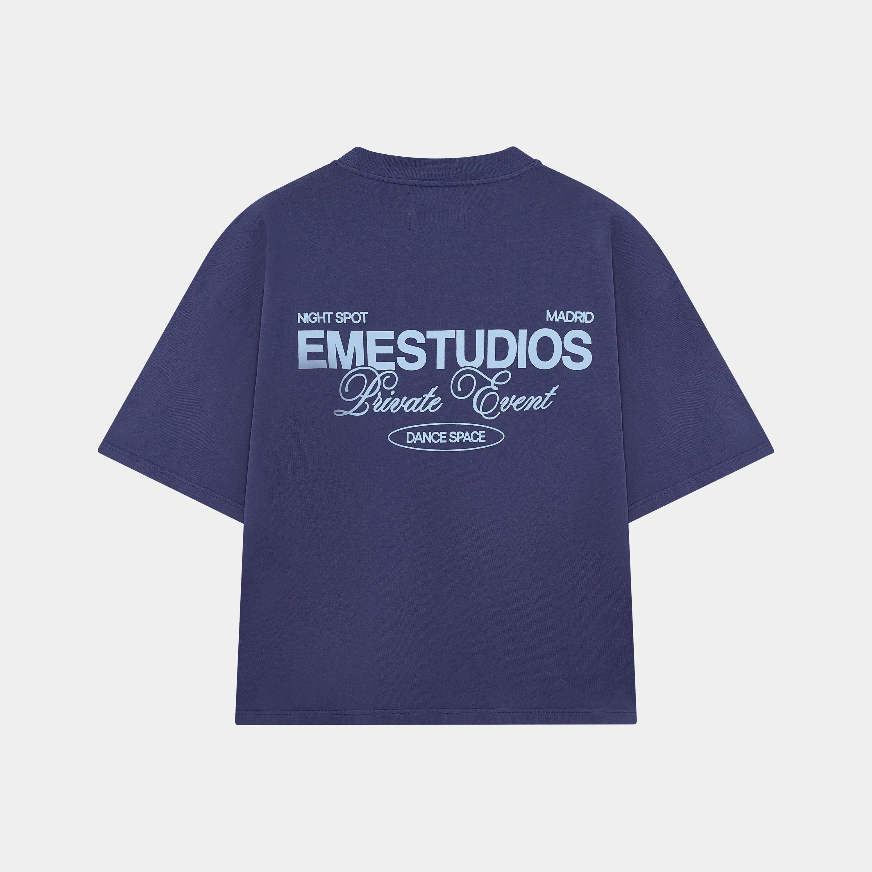 Disco Indigo Oversized tee sold by EME STUDIOS