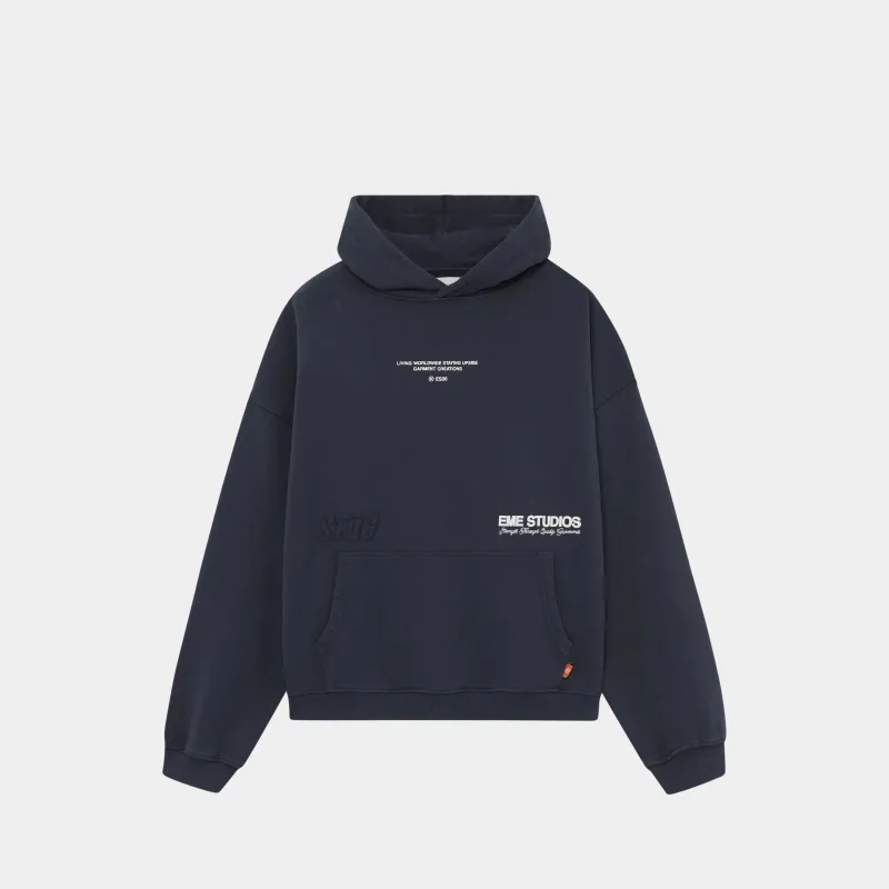 Jack Navy Oversized Hoodie sold by EME STUDIOS