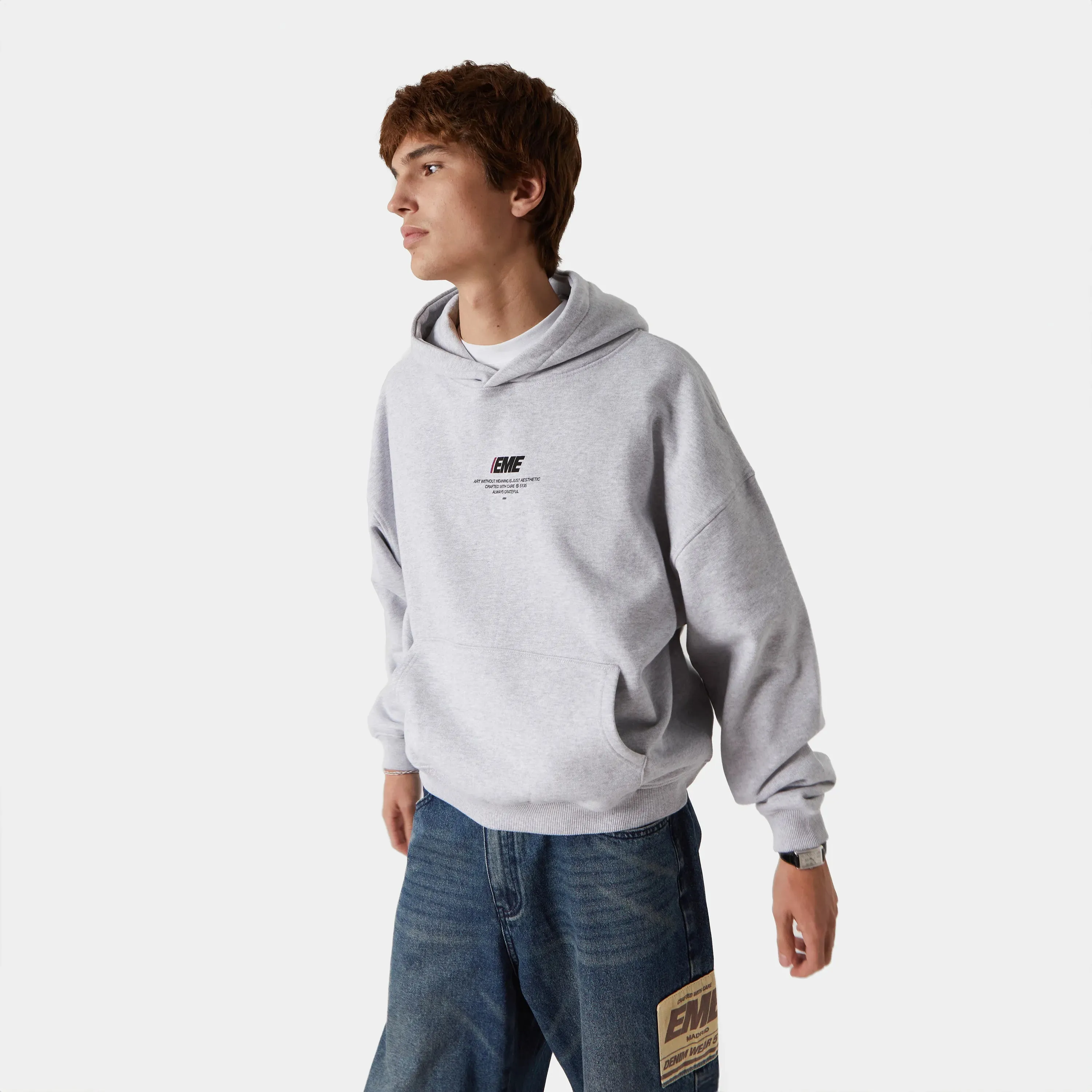 Spark Heather Oversized Hoodie sold by EME STUDIOS product image thumbnail 5