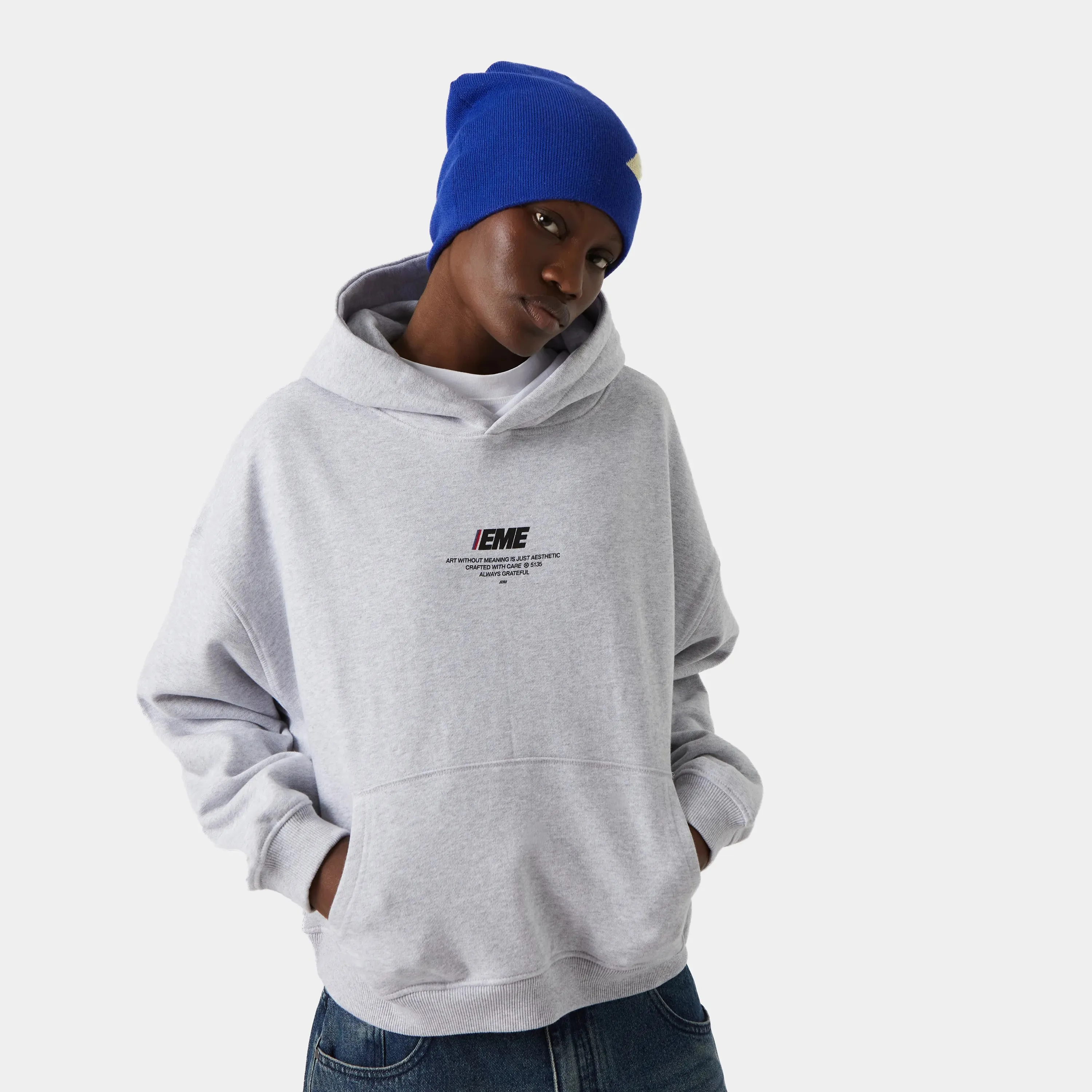 Spark Heather Oversized Hoodie sold by EME STUDIOS product image thumbnail 3