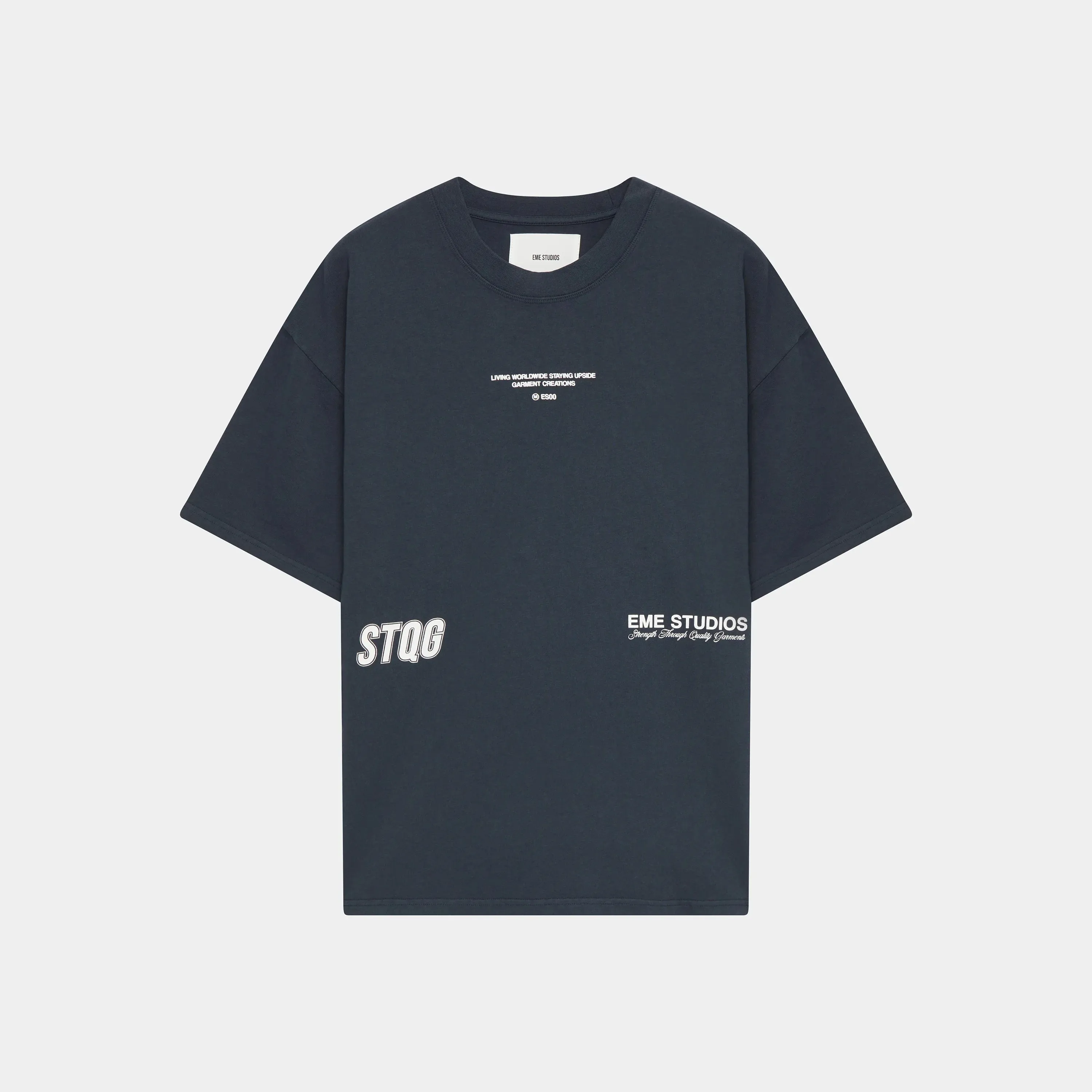 Jack Navy Oversized Tee sold by EME STUDIOS