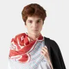 Eme Blue Striped Bandana sold by EME STUDIOS