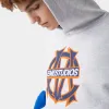 Le Panier Heather Grey Hoodie sold by EME STUDIOS
