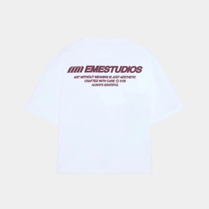 BBS Heather Gray Oversized Tee sold by EME STUDIOS