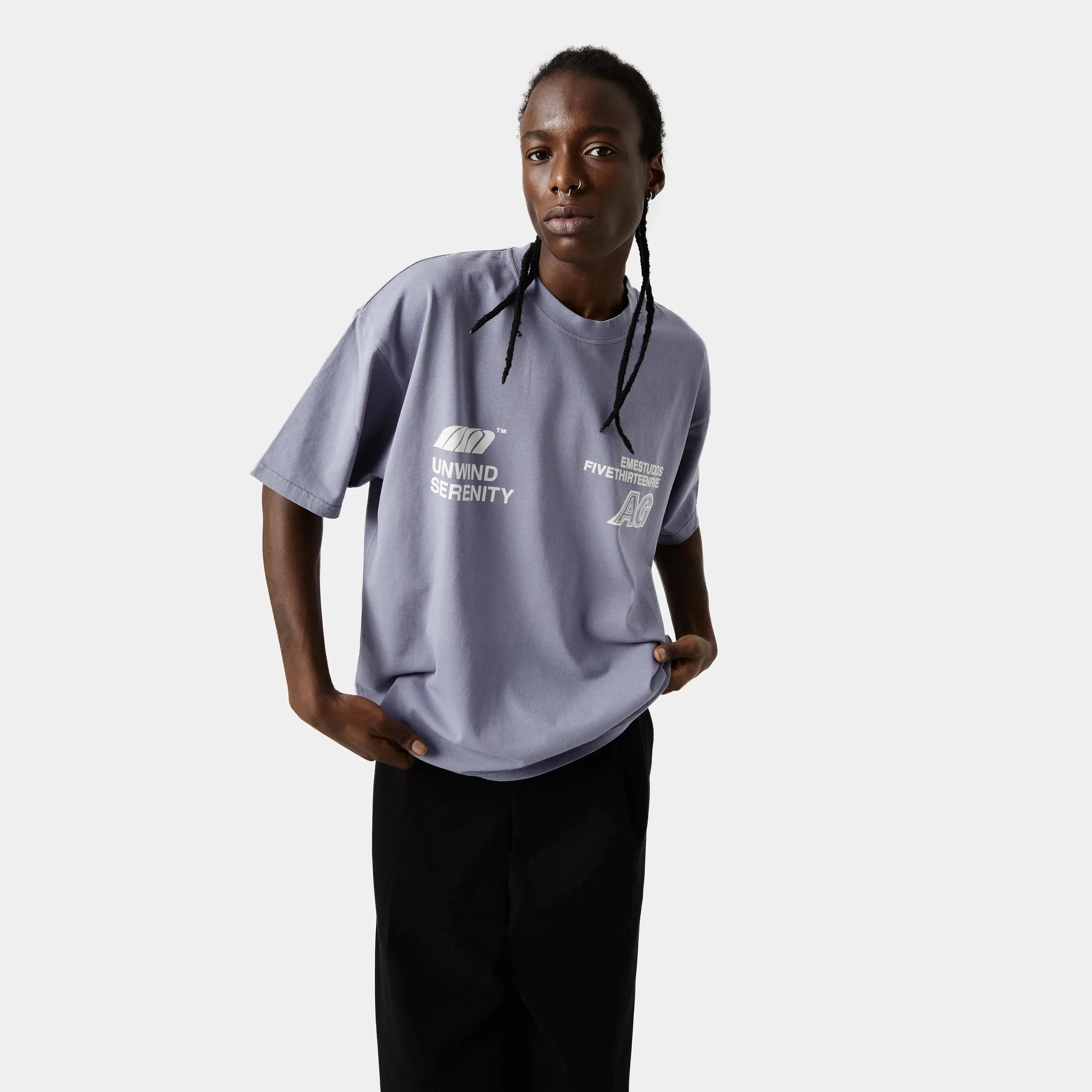 Serenity Deep Sea Oversized Tee sold by EME STUDIOS product image thumbnail 3