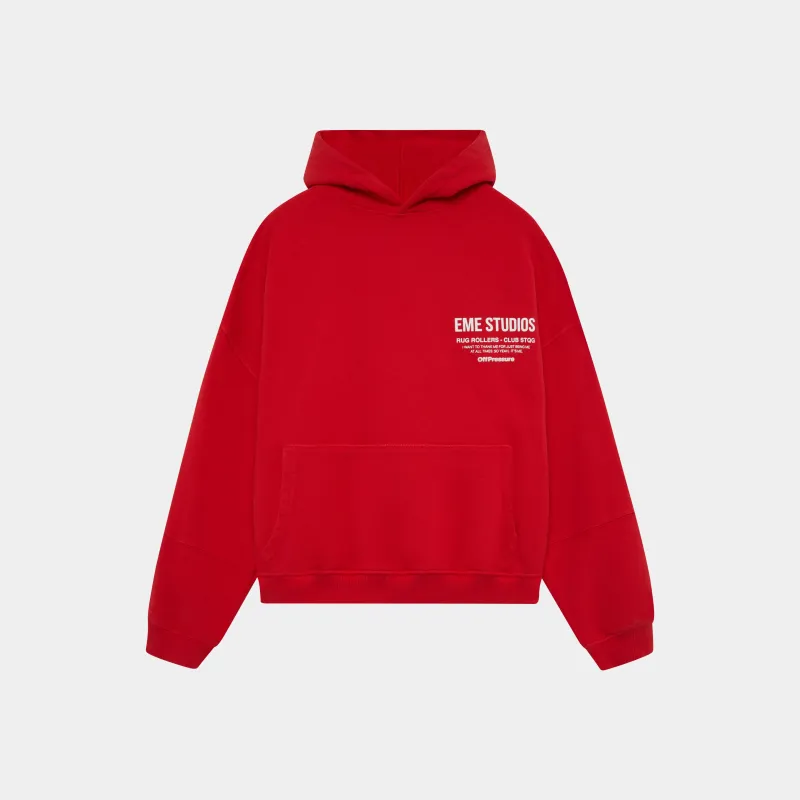 Off Pressure Ruby Oversized Hoodie sold by EME STUDIOS
