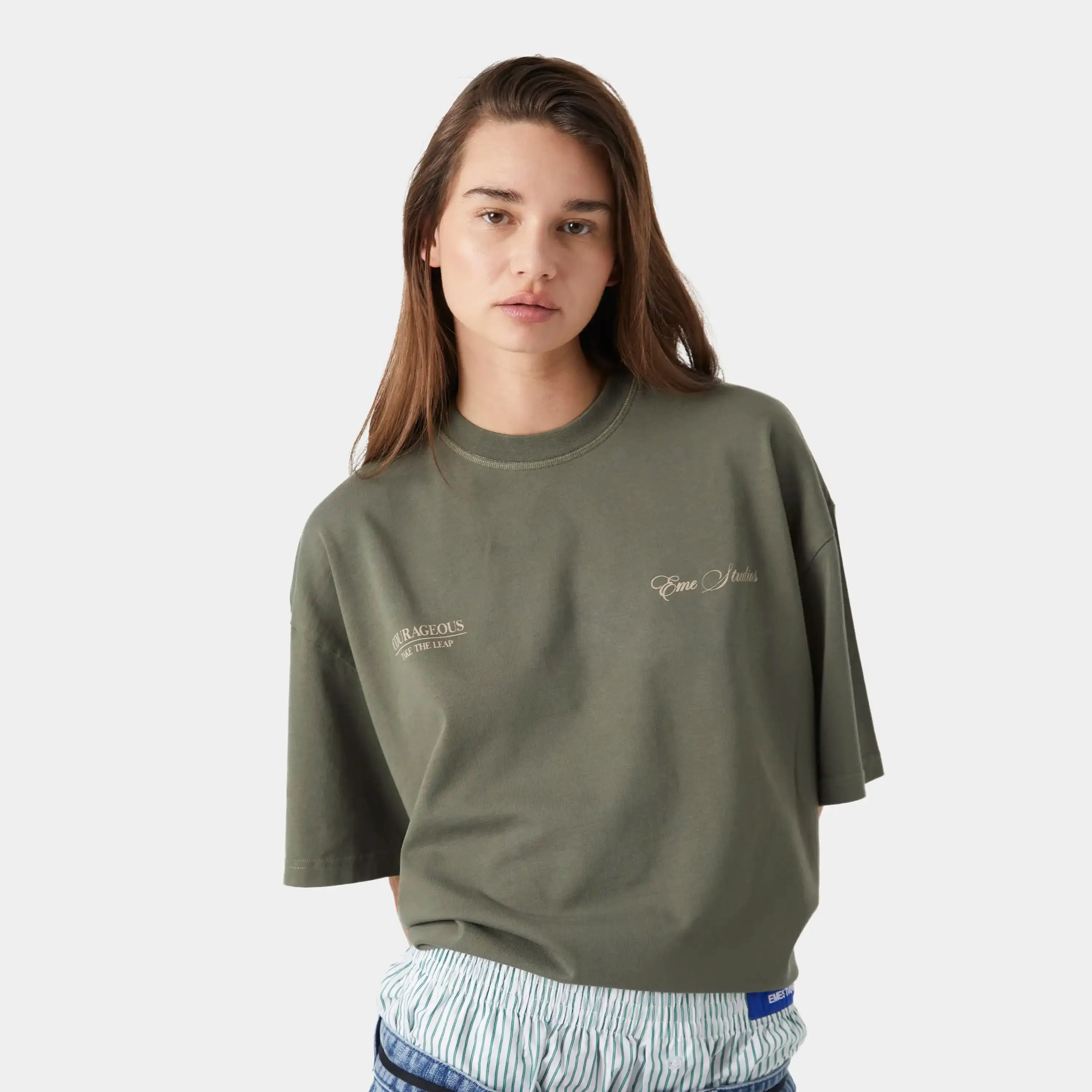 Courageous Beetle Oversized Tee sold by EME STUDIOS product image thumbnail 3
