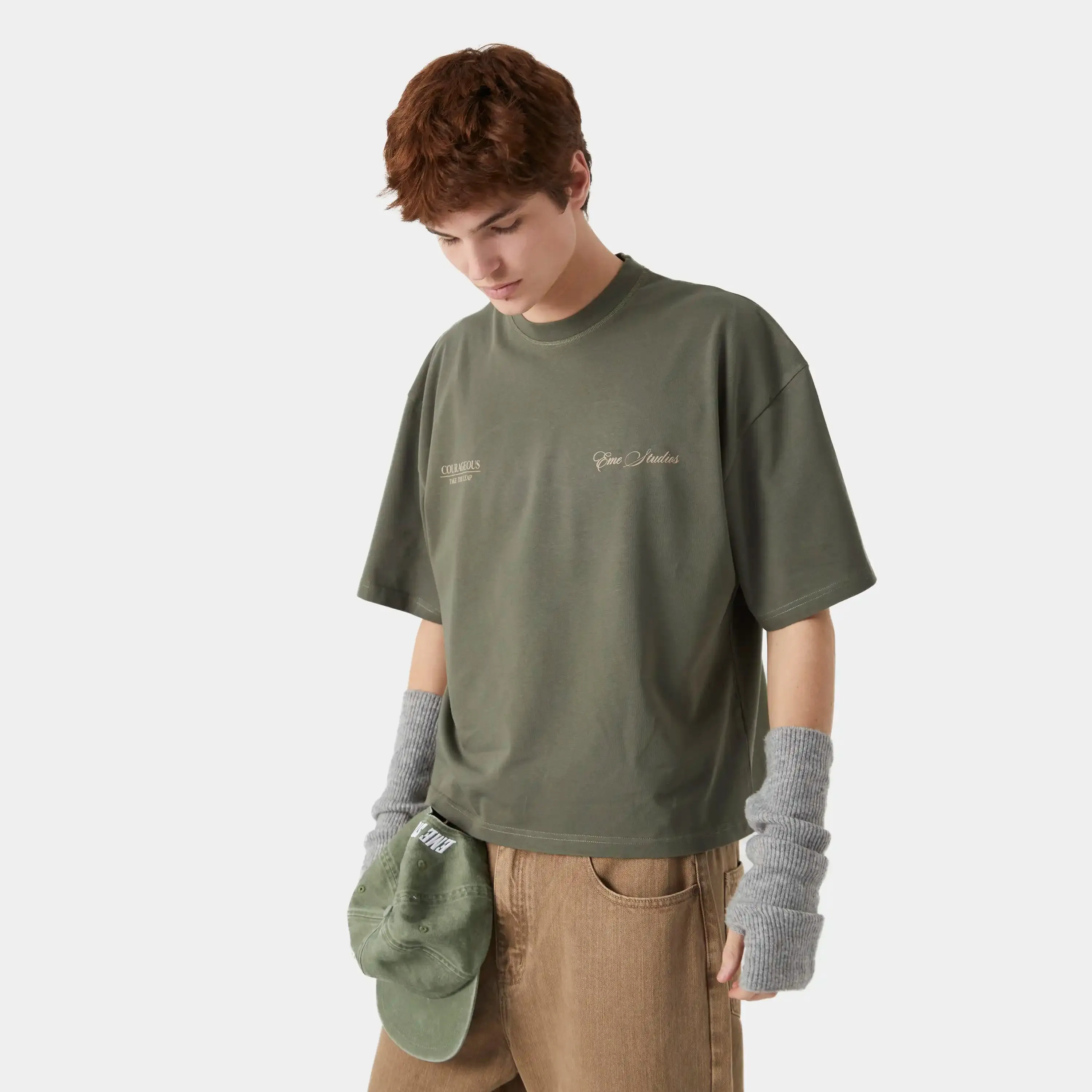 Courageous Beetle Oversized Tee sold by EME STUDIOS product image thumbnail 4