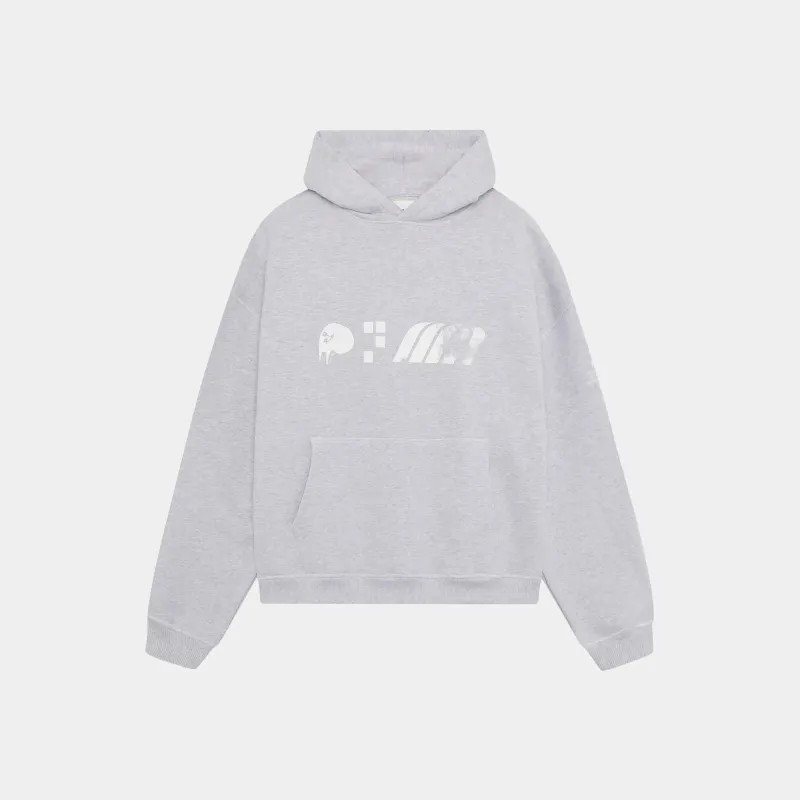 EmeXNaiyo Heather Grey Hoodie sold by EME STUDIOS