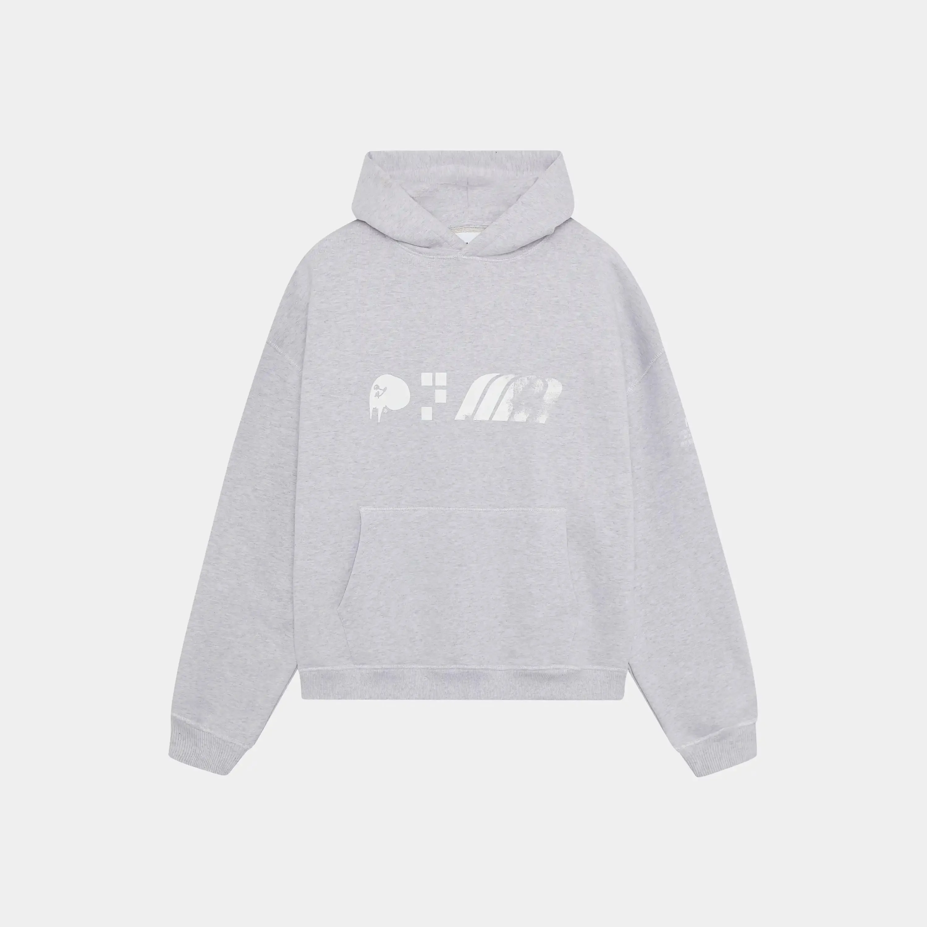 EmeXNaiyo Heather Grey Hoodie sold by EME STUDIOS