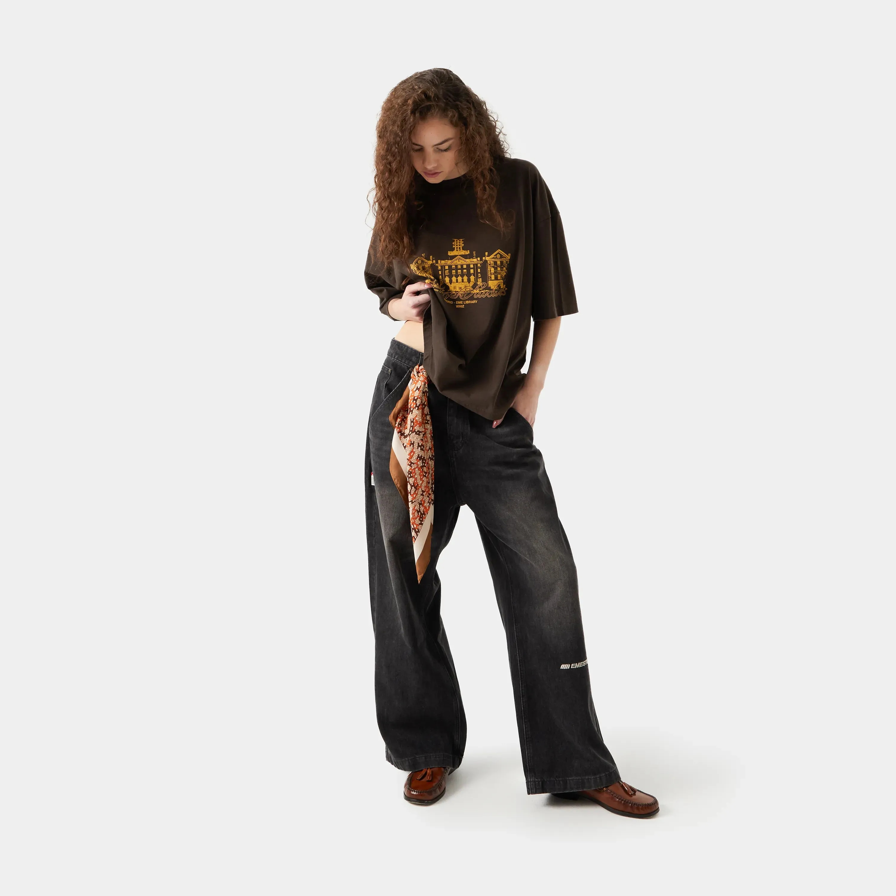 Book Muddy Oversized Tee sold by EME STUDIOS product image thumbnail 5