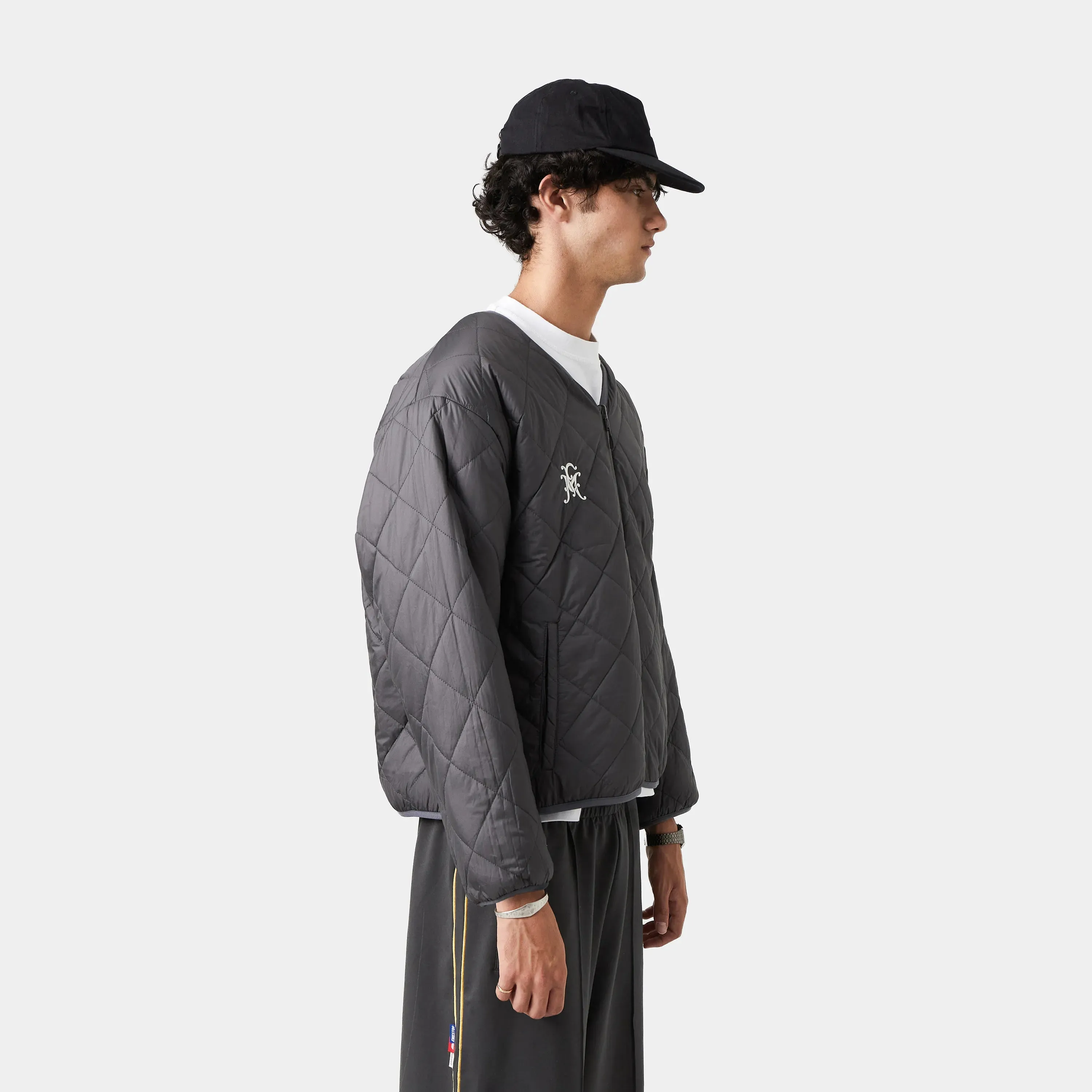 Seoul Antracite Reversible Polartech Zip sold by EME STUDIOS product image thumbnail 5