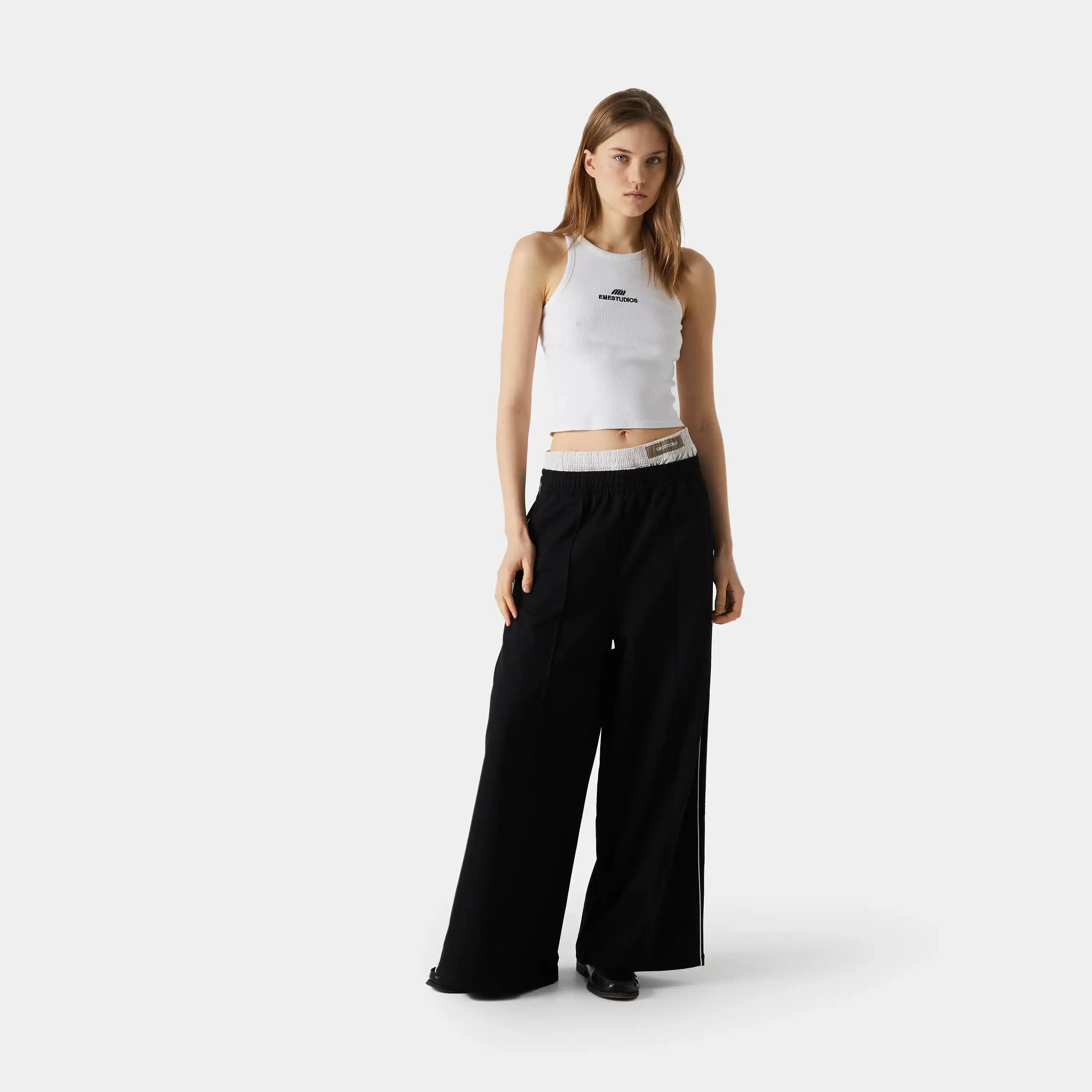Somm Black Baggy Sweatpants sold by EME STUDIOS product image thumbnail 5