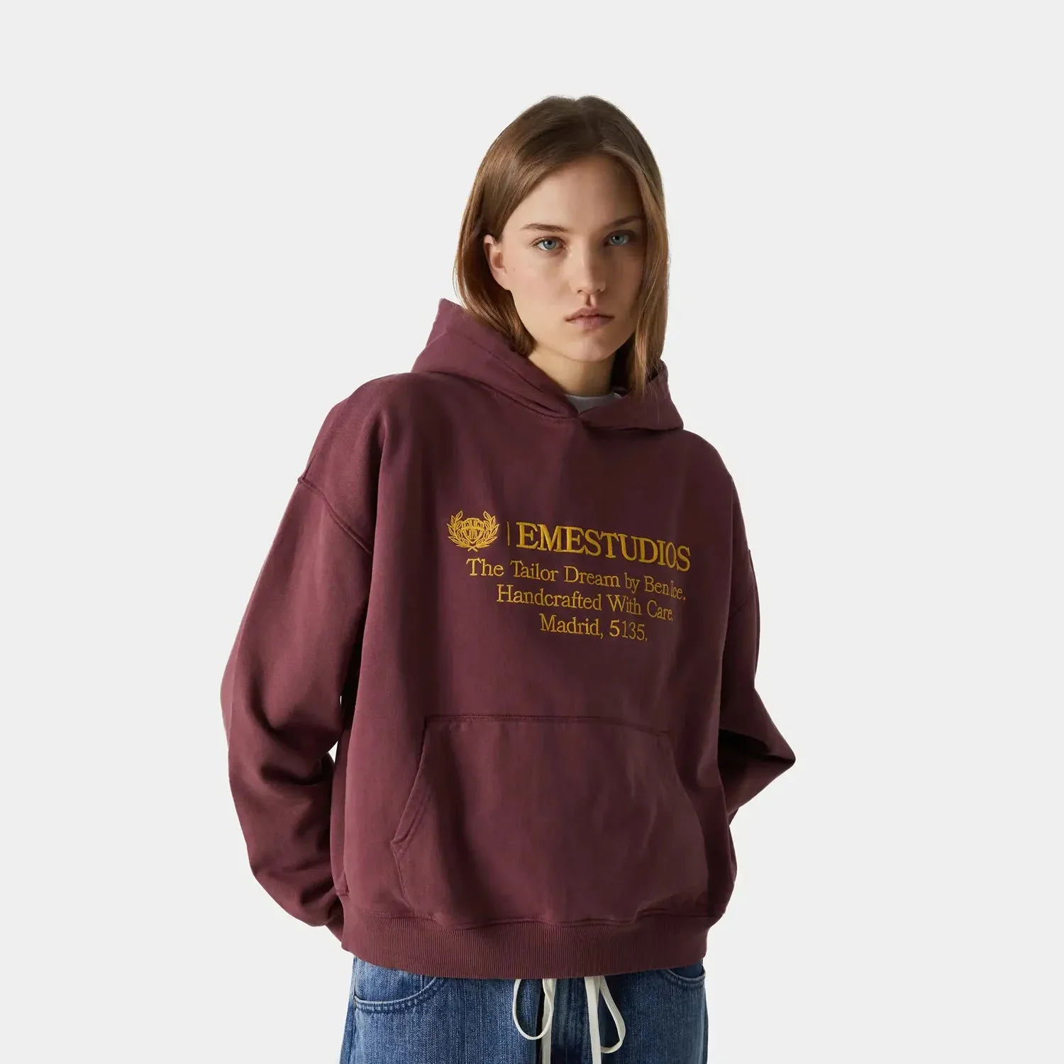 Institution Cabernet Hoodie sold by EME STUDIOS product image thumbnail 3