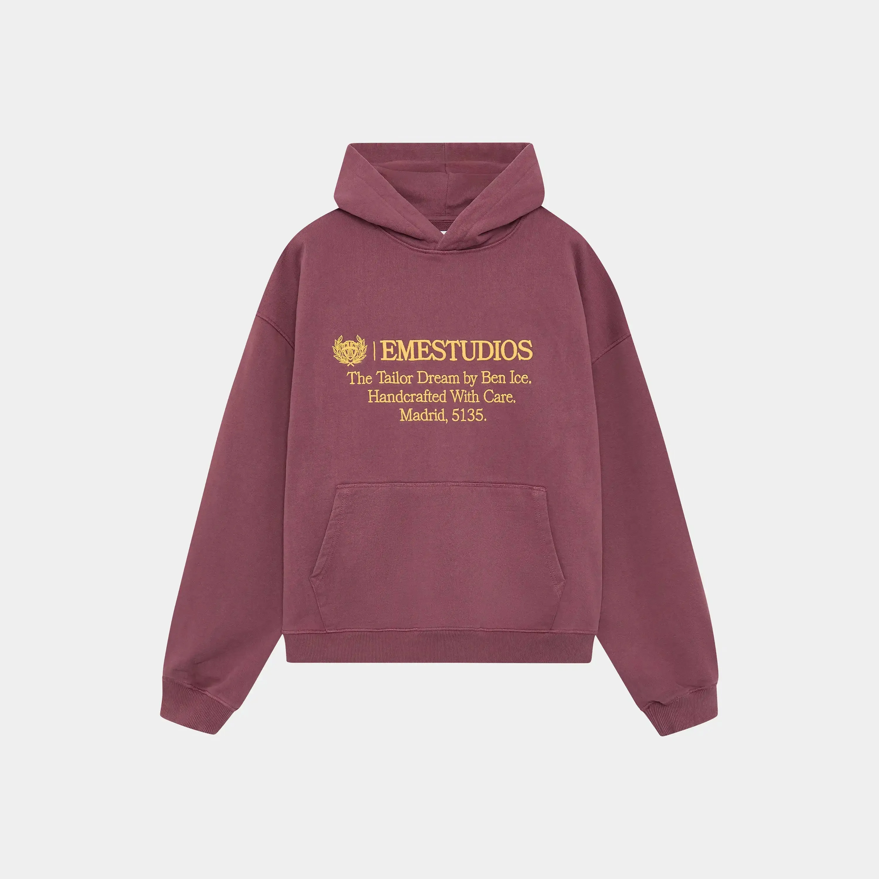 Institution Cabernet Hoodie sold by EME STUDIOS
