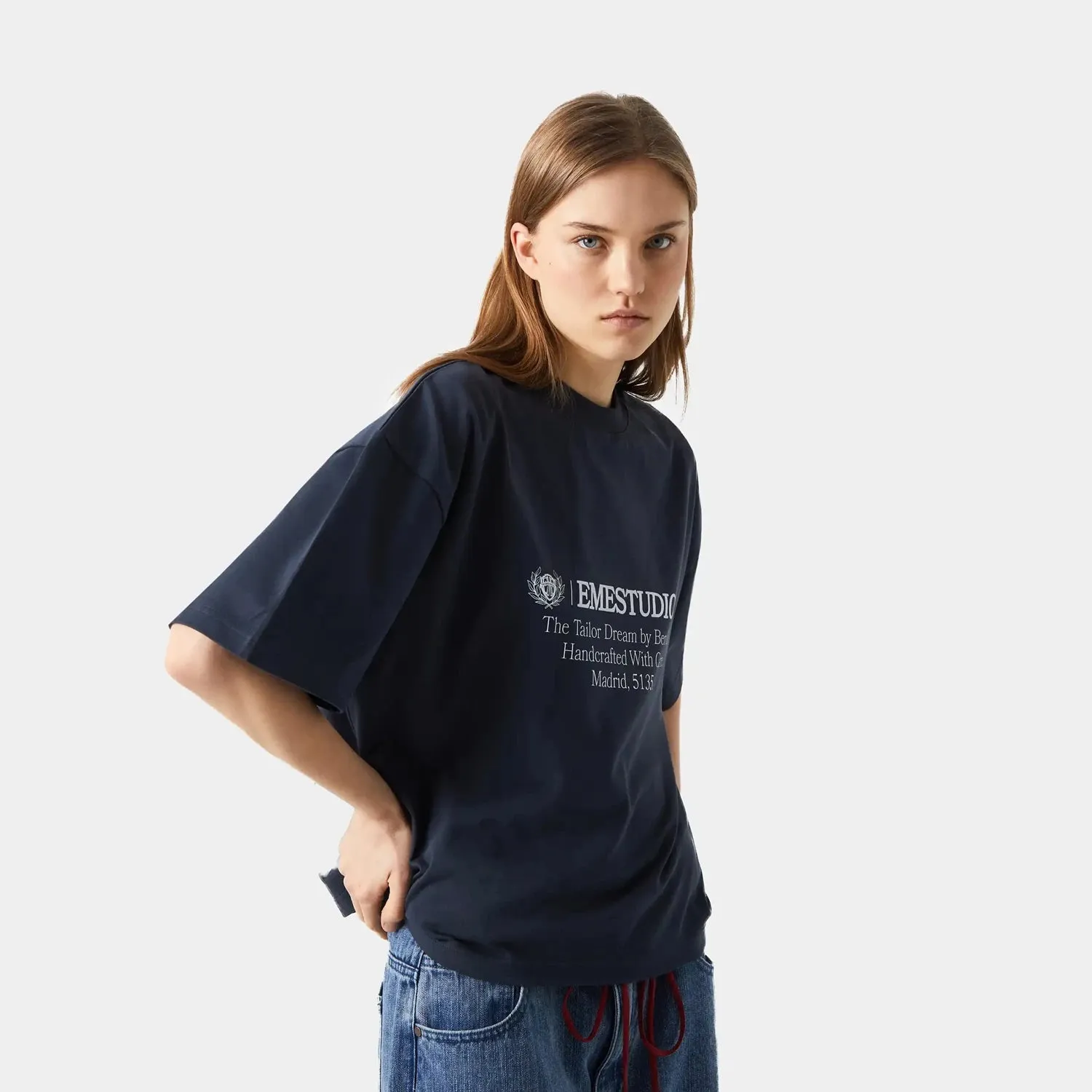 Institution Oversized Tee sold by EME STUDIOS product image thumbnail 3