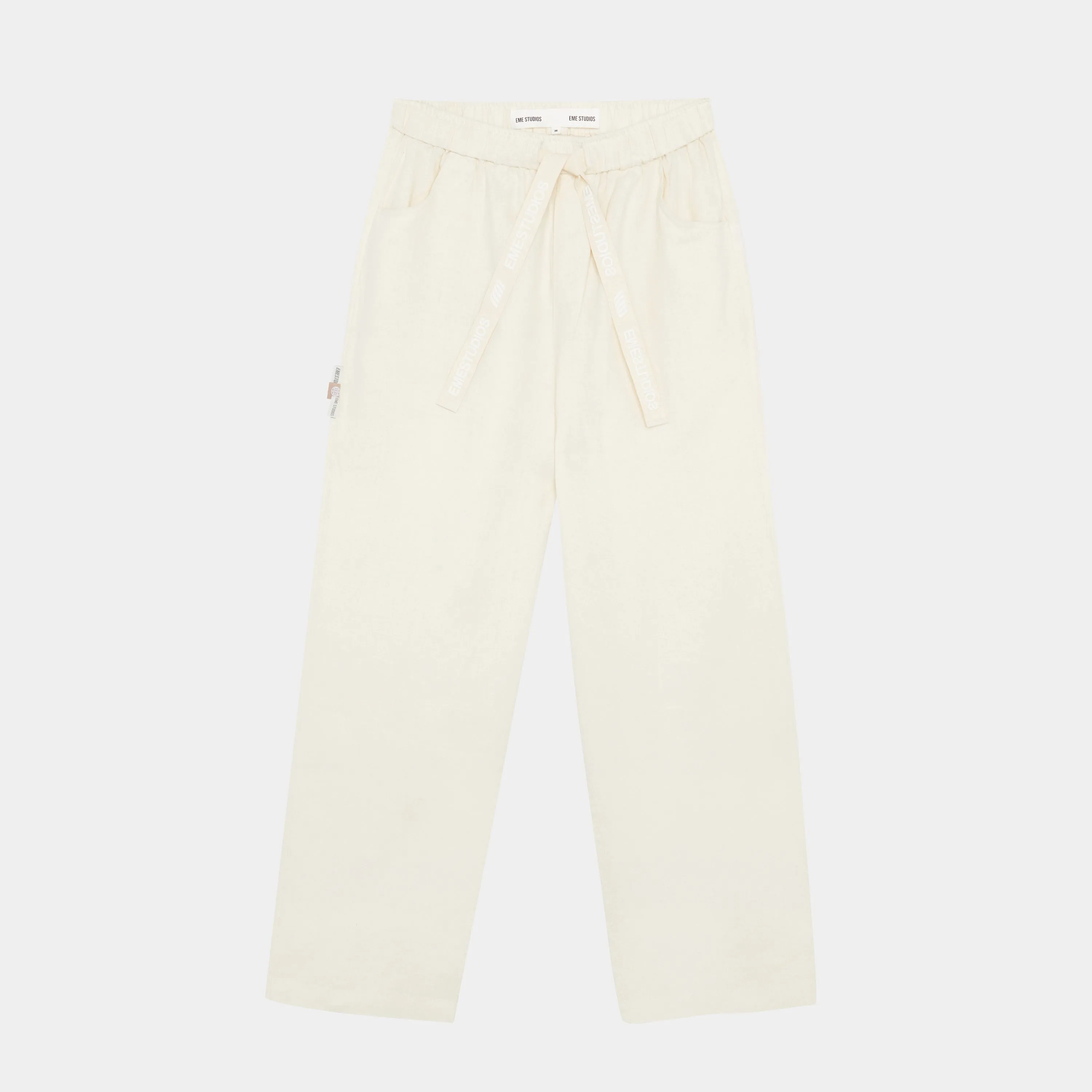 Linen Beige Pants sold by EME STUDIOS